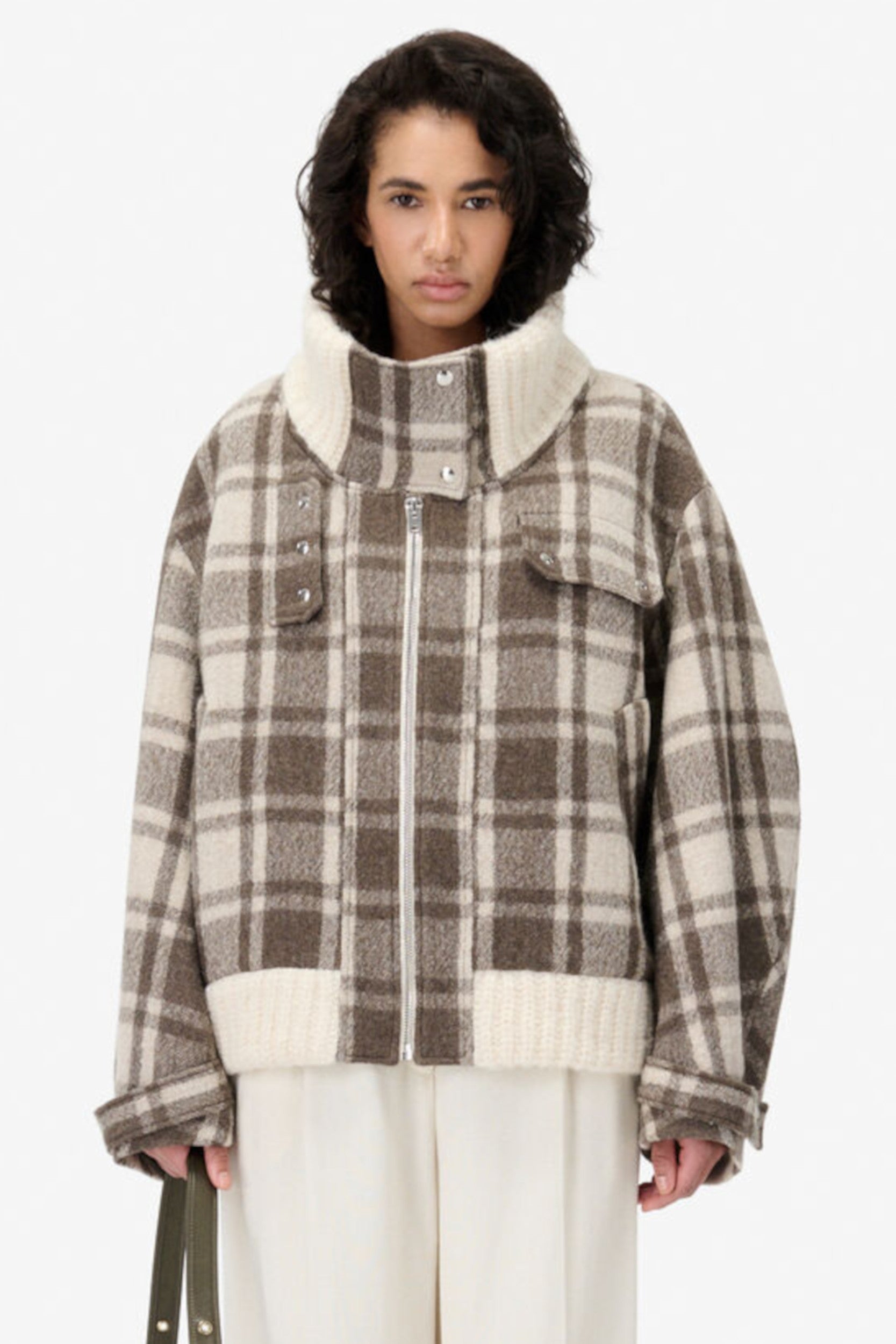 Fabrica Jacket Ecru Brown