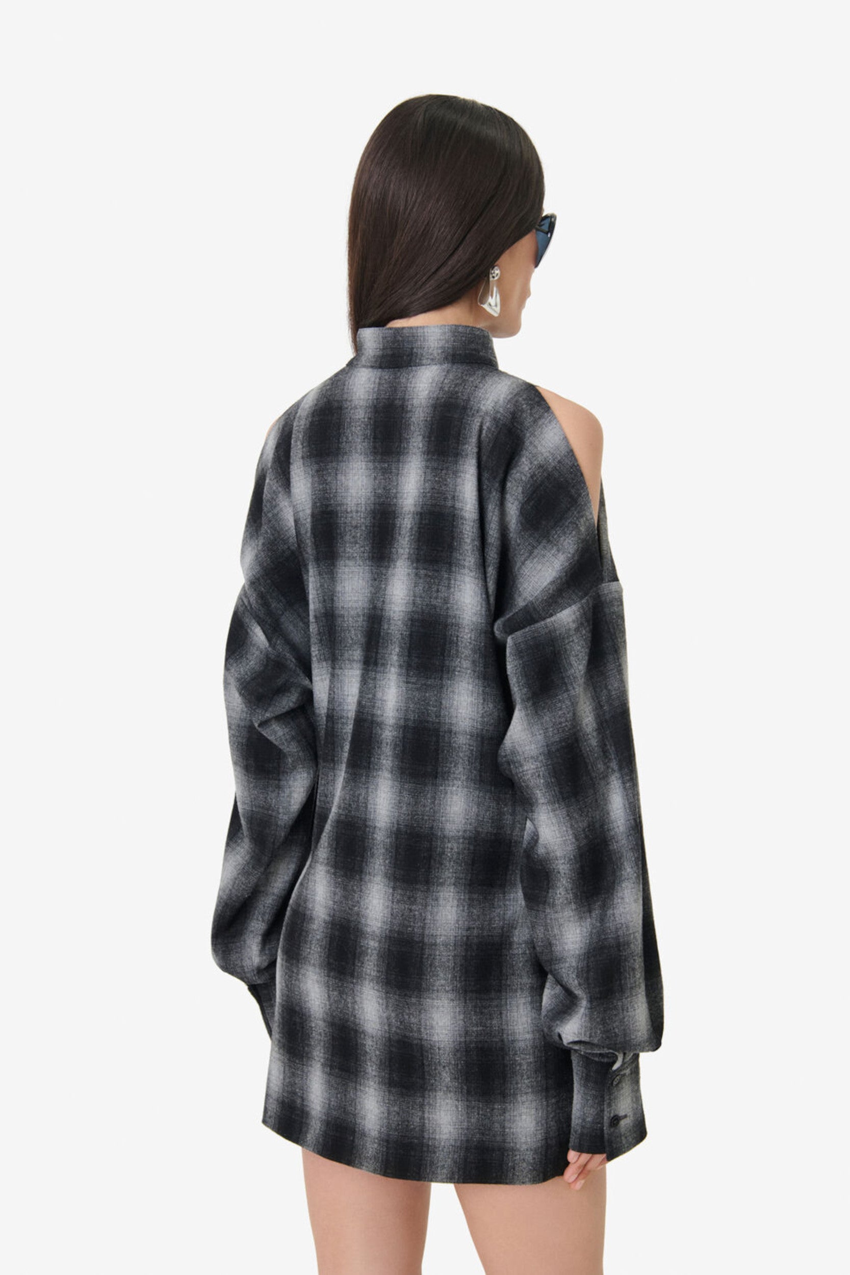Narissa Robe Gris Foncé — IRO, vue 2