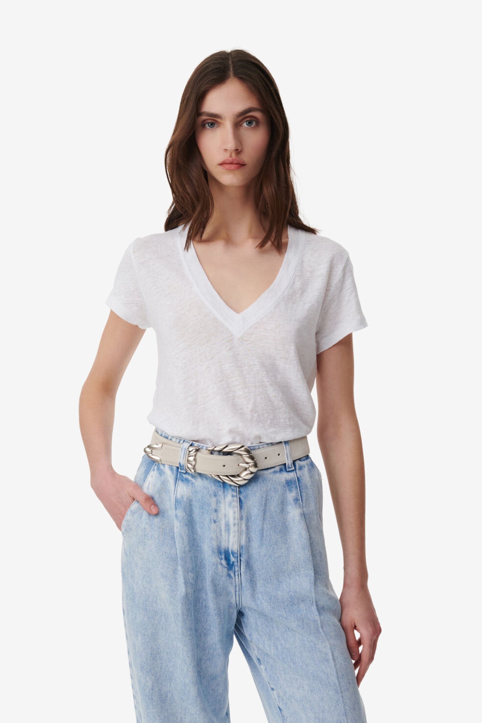 T-shirt Rodéo Blanc