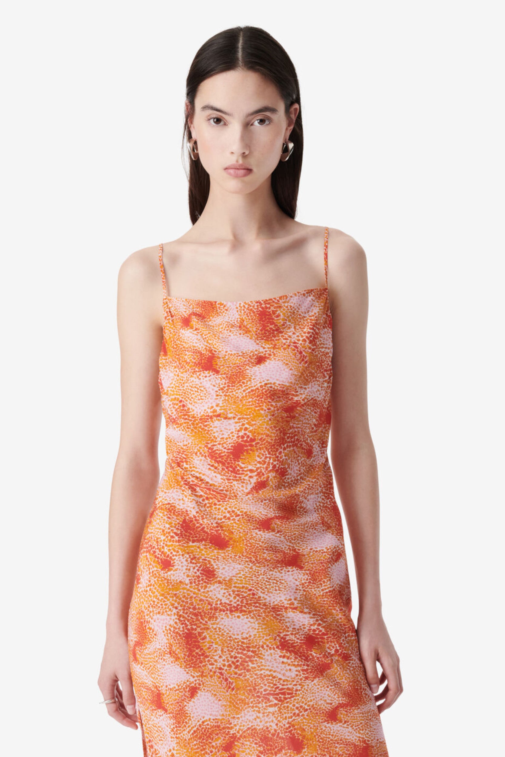 Solva Dress Multico Orange