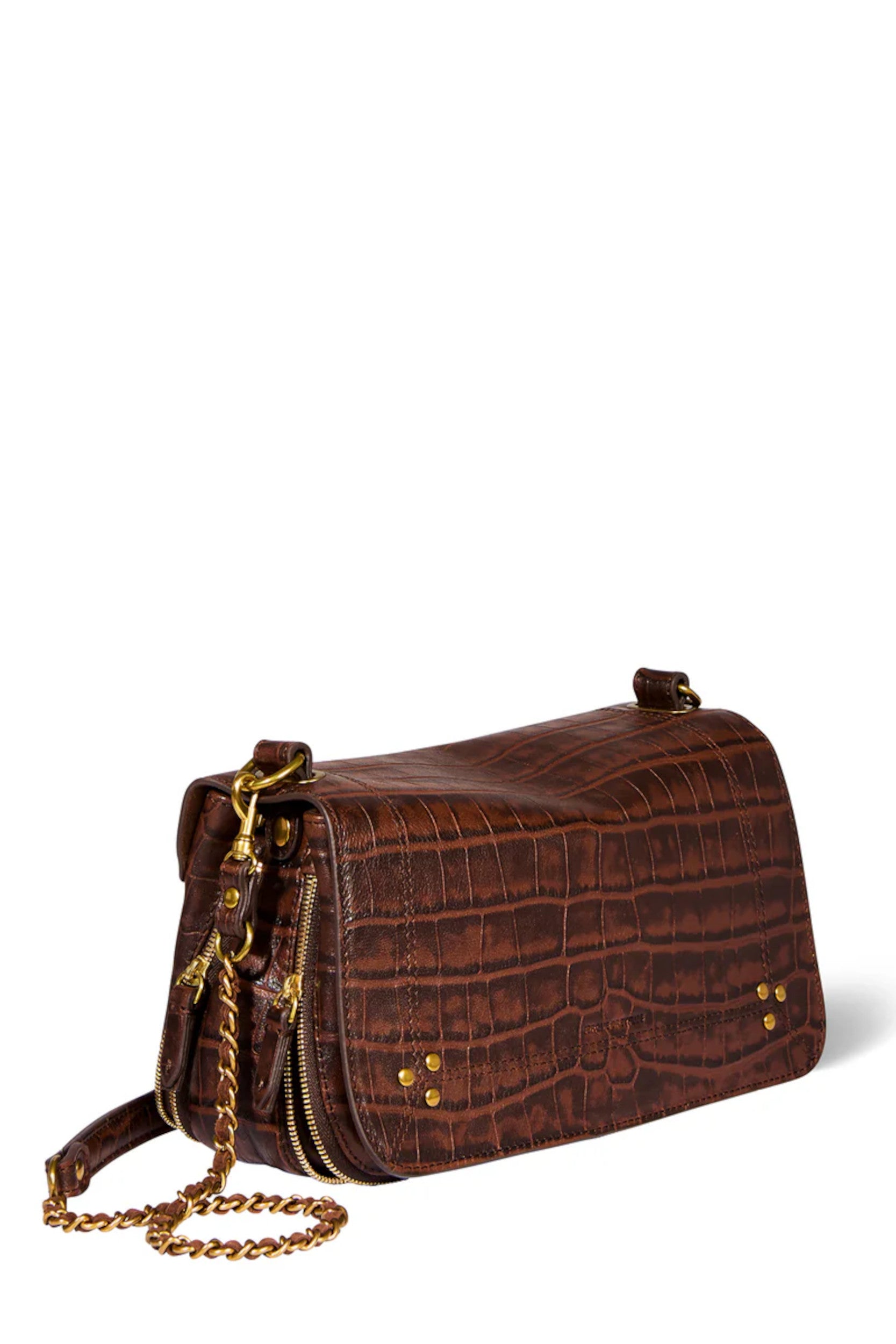 Bobi Bag Croco Cigare