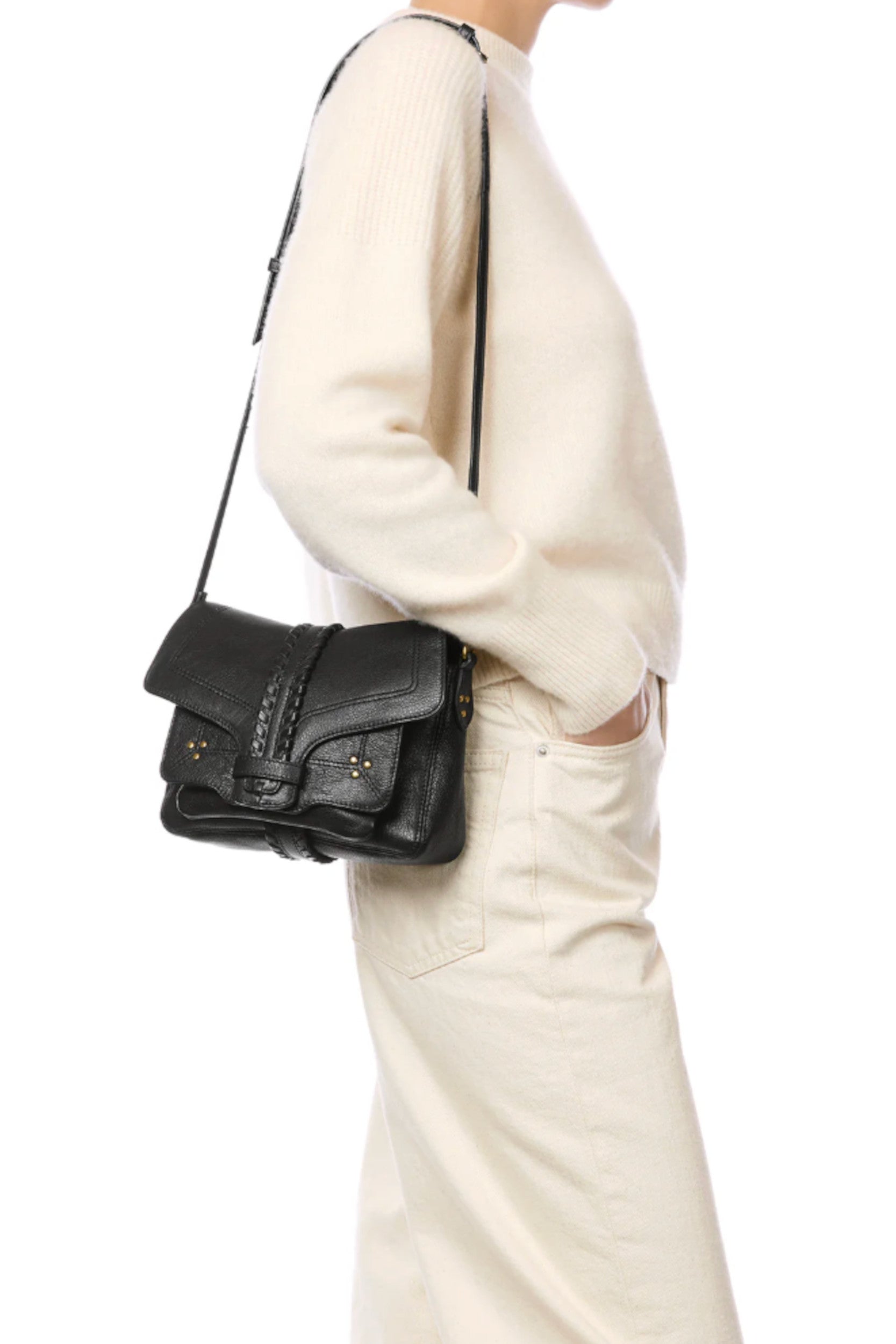 Harry S Bag Goatskin Black