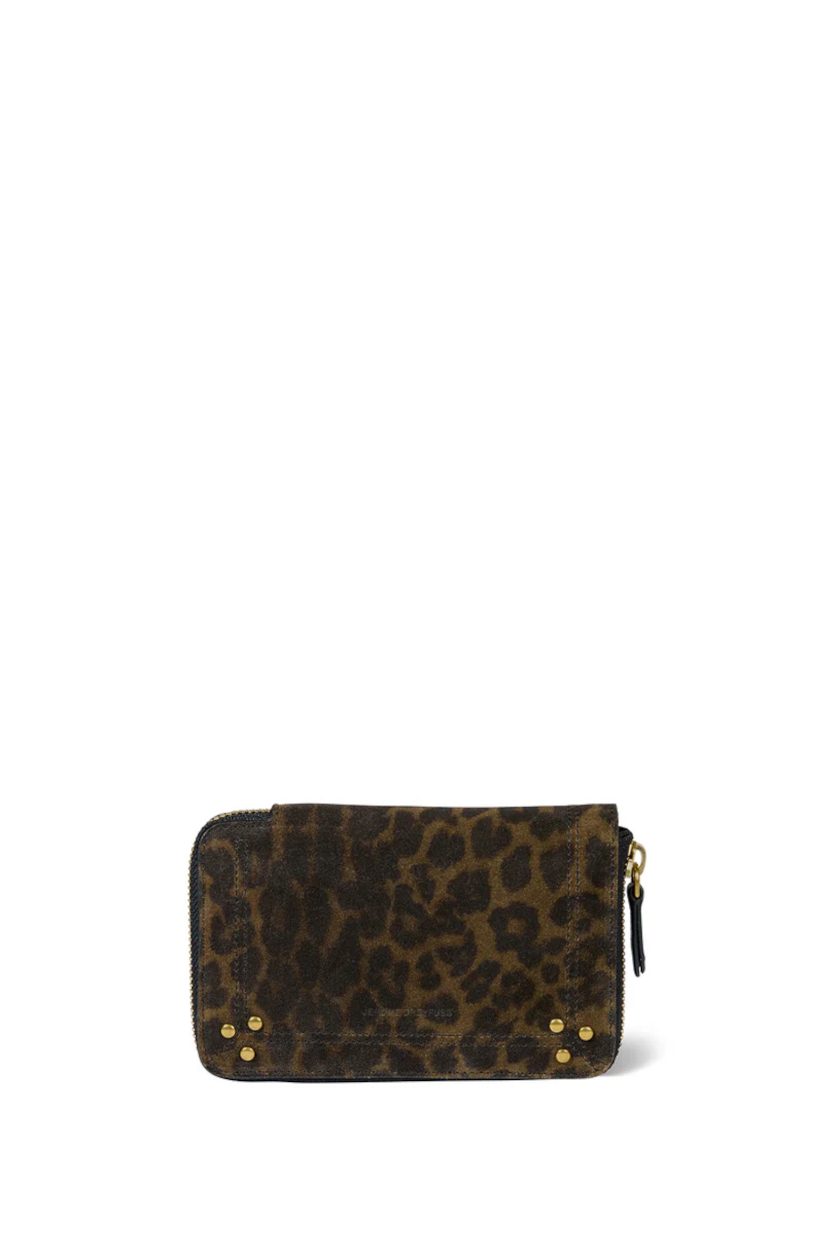 Julien Wallet Leopard Kaki