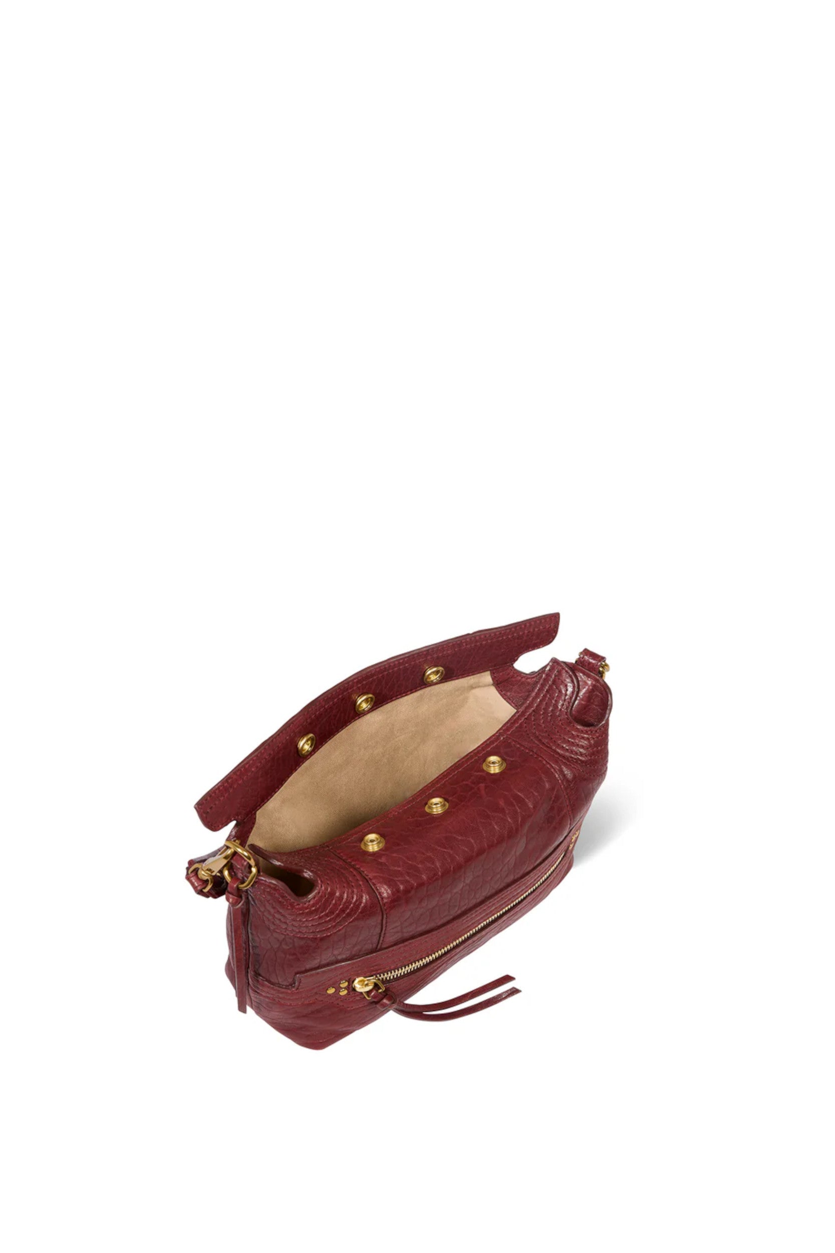 Lucky Hobo Small Bag Bubble Burgundy