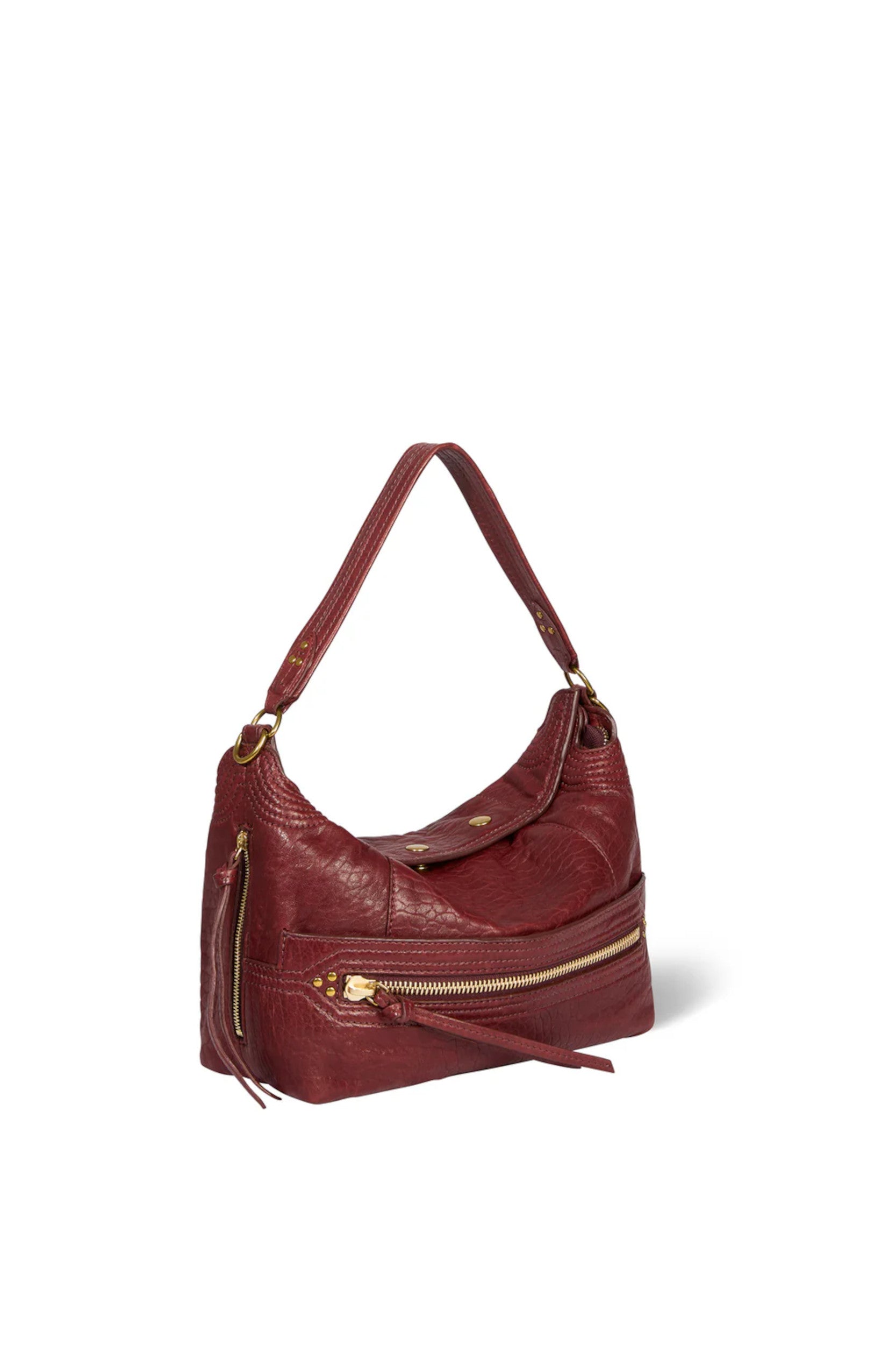Lucky Hobo Bag Bubble Burgundy