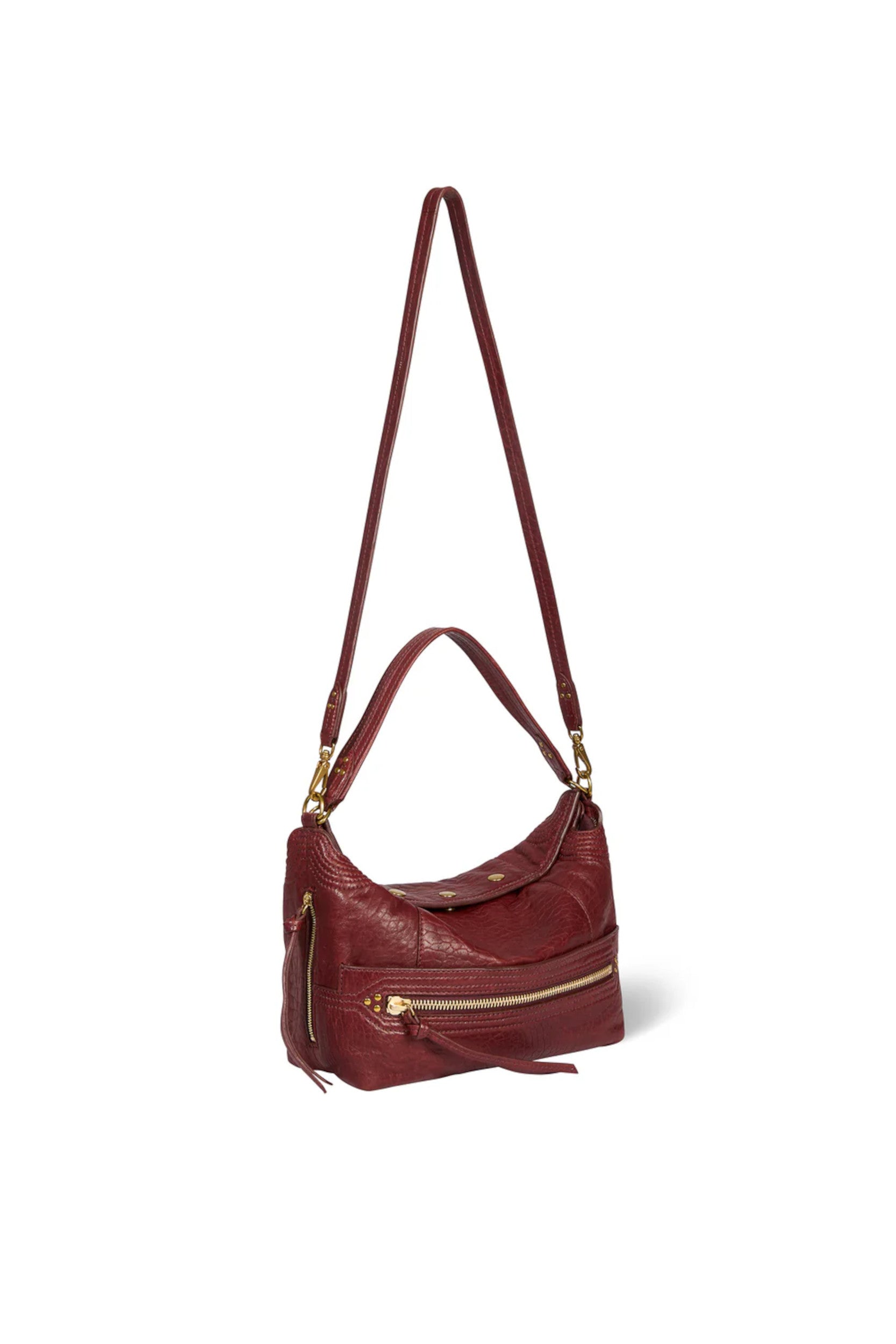 Lucky Hobo Bag Bubble Burgundy