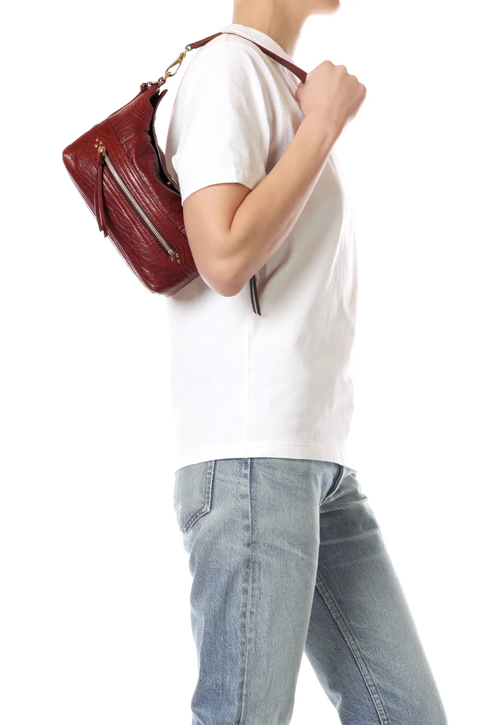 Lucky Hobo Small Bag Bubble Burgundy