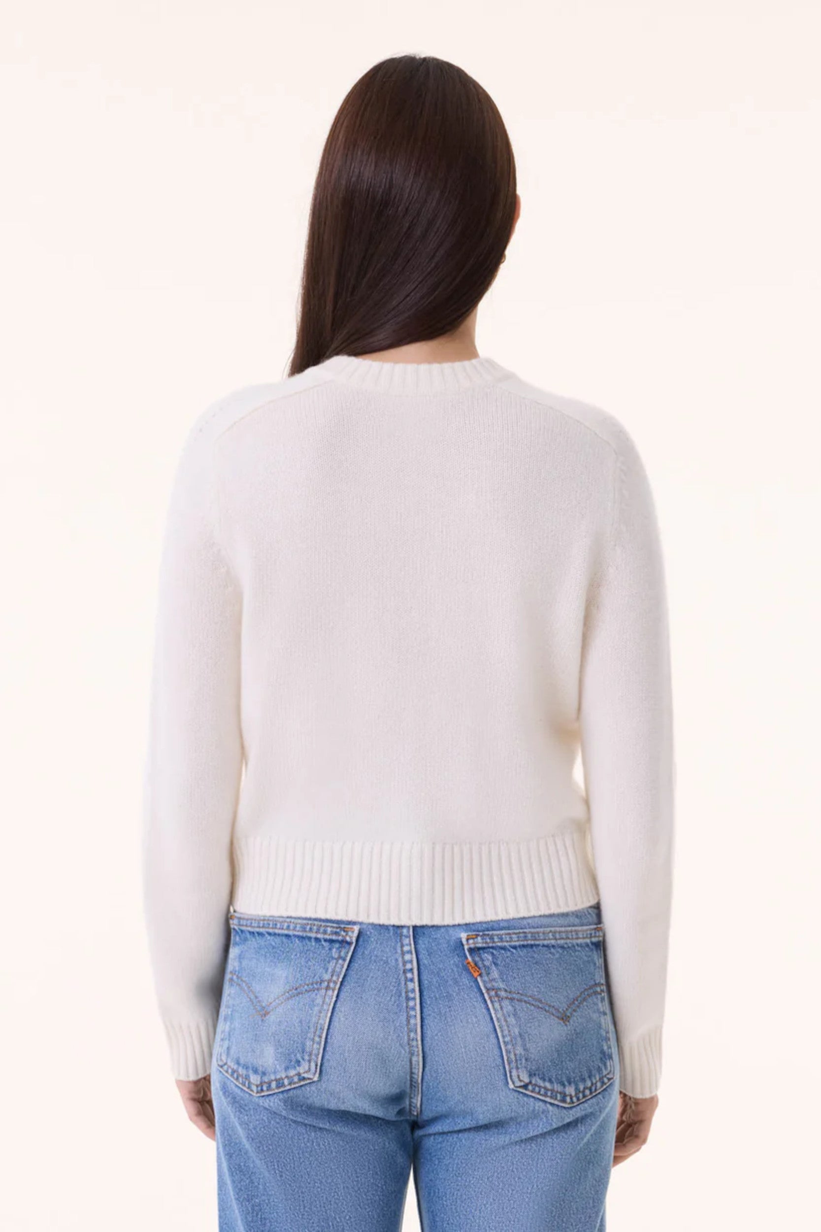 Caroline Cardigan White