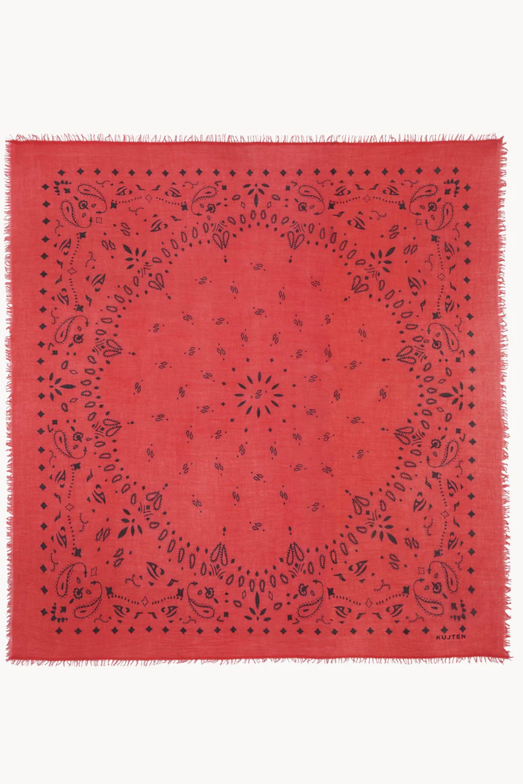 Effy Scarf Red Coral