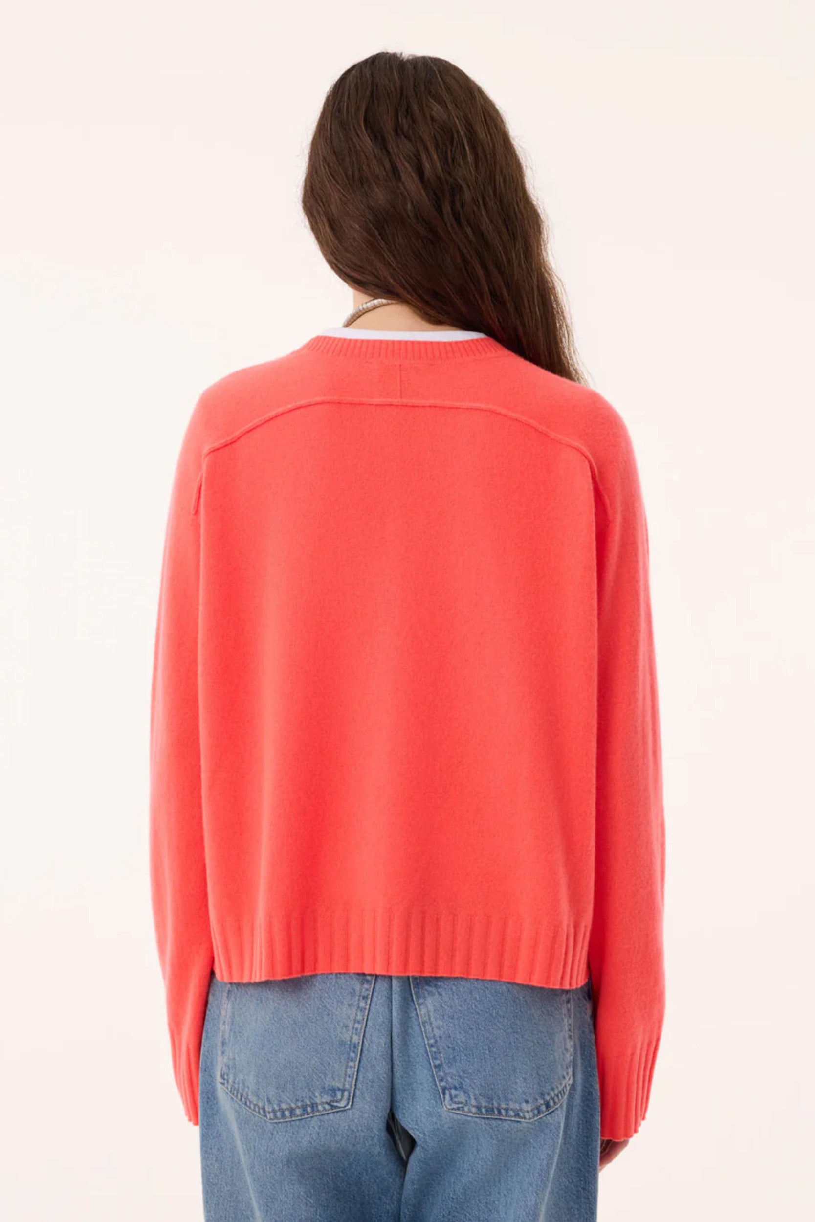 Emilia Sweater Coral Neon