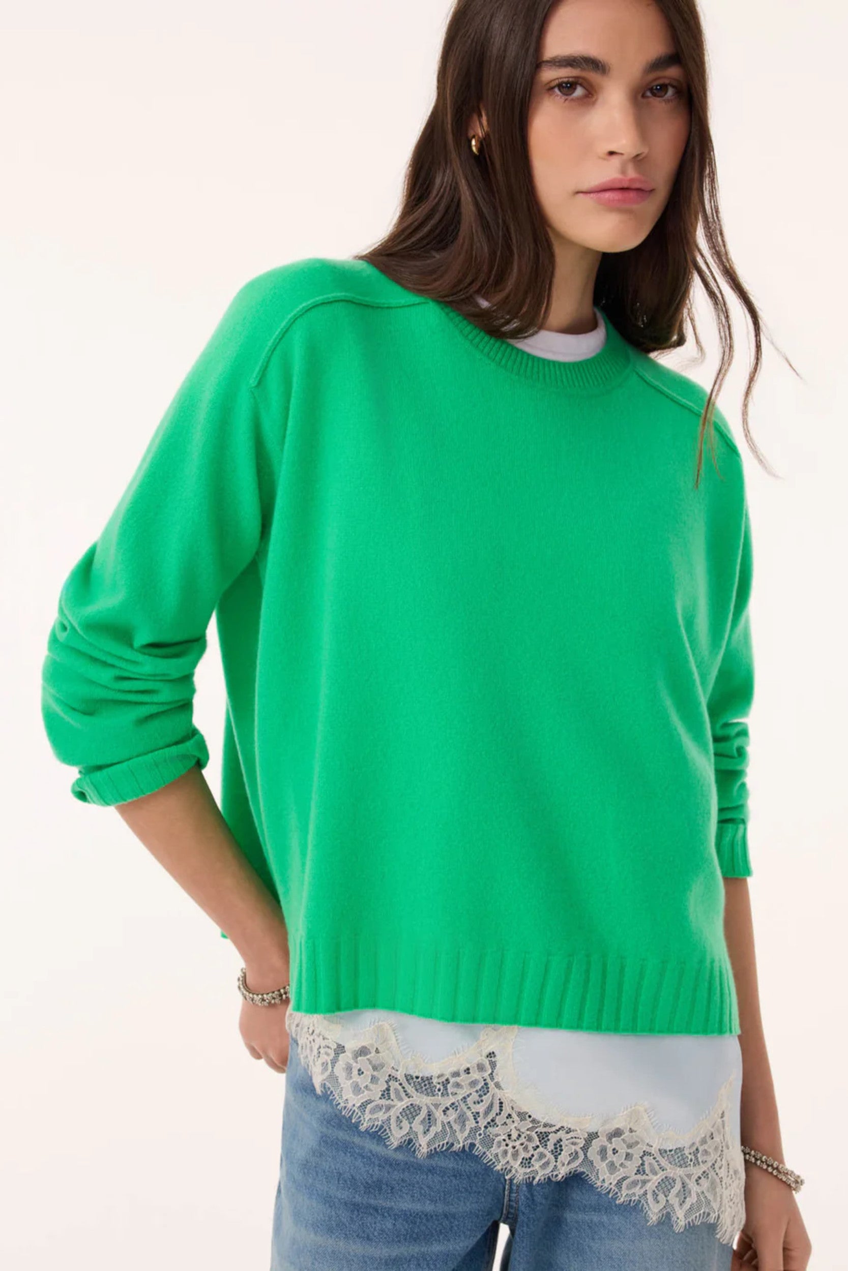 Emilia Sweater Summer Green