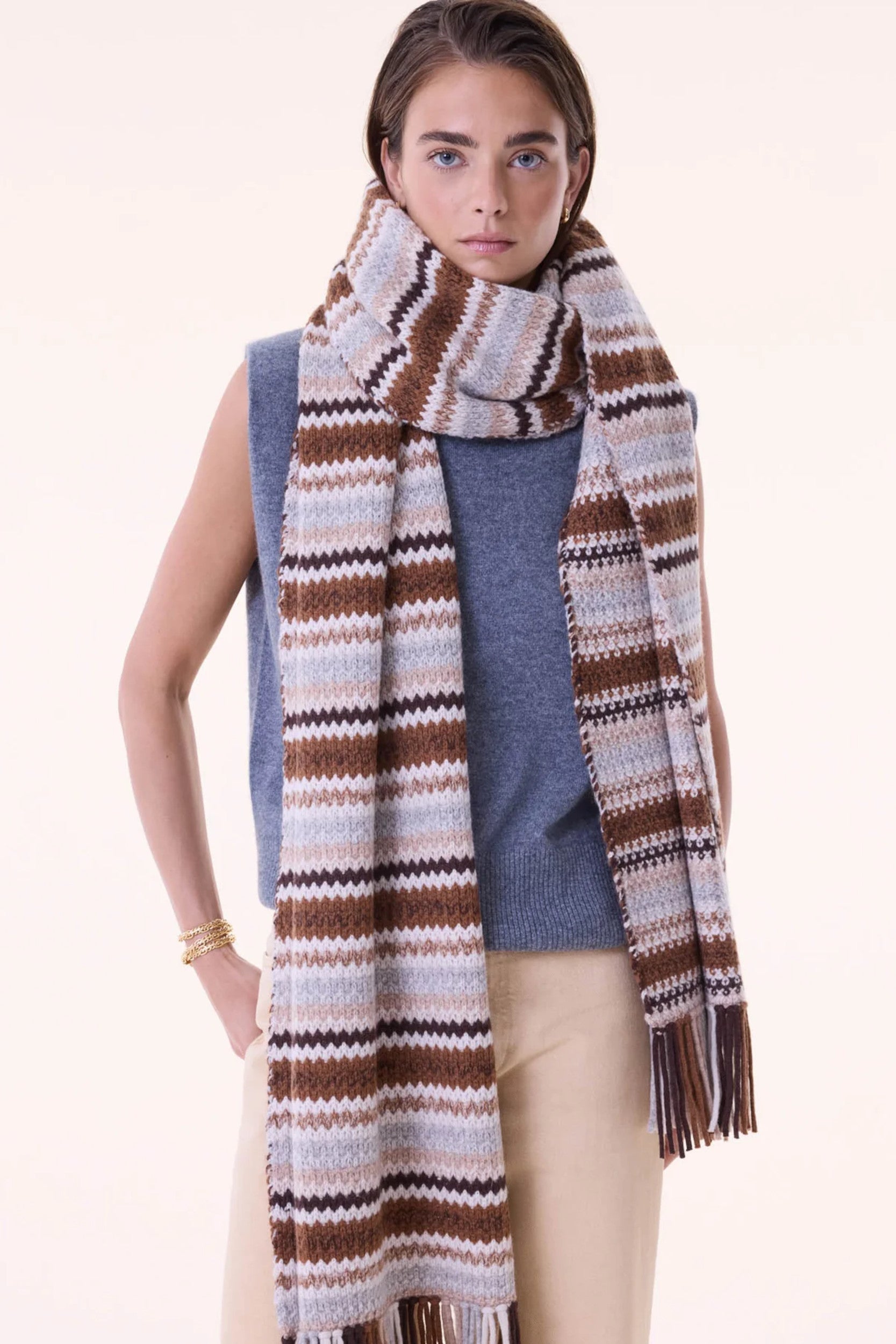 Ginny Scarf Camelo
