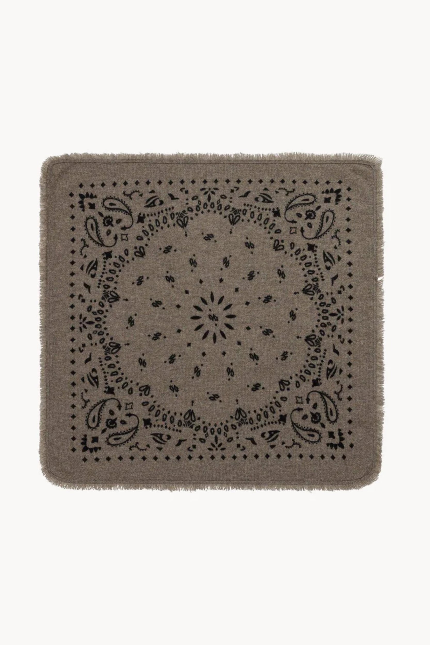 Hachi Scarf Khaki Mottled