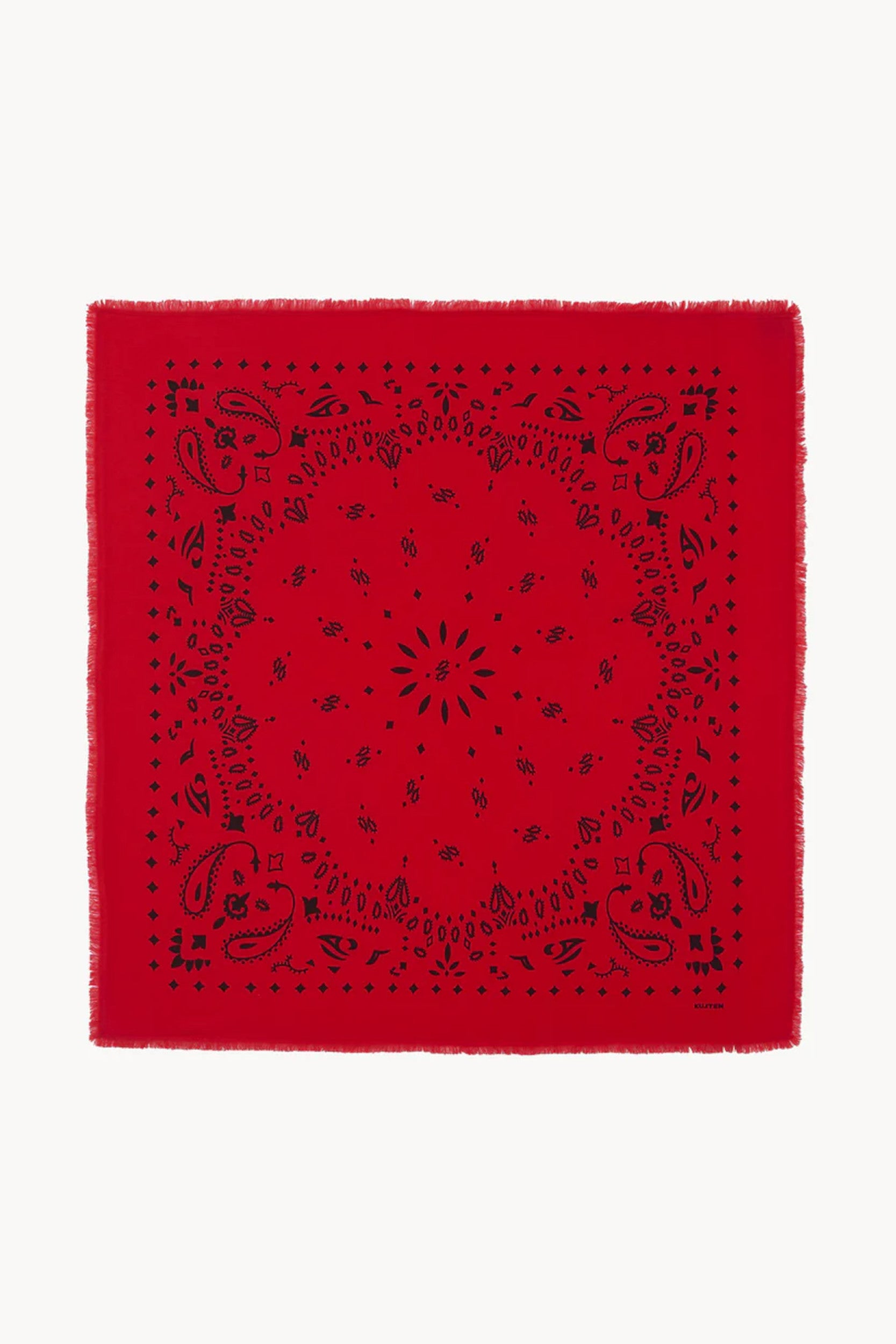 Hachiko Écharpe Corail Rouge — Kujten
