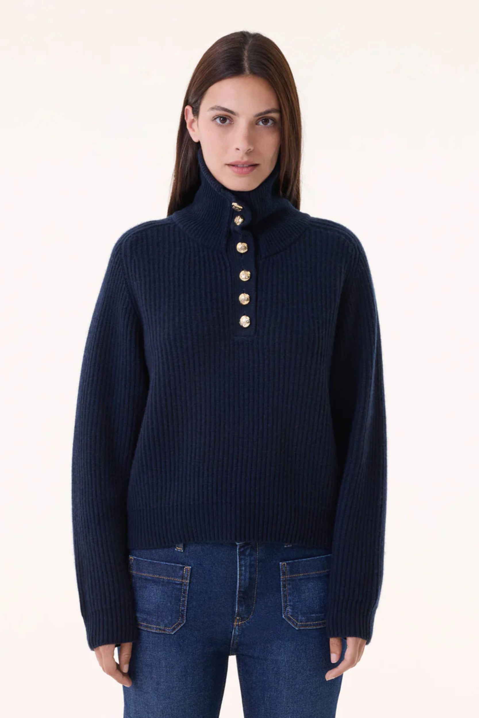 Latoya Sweater Dark Navy