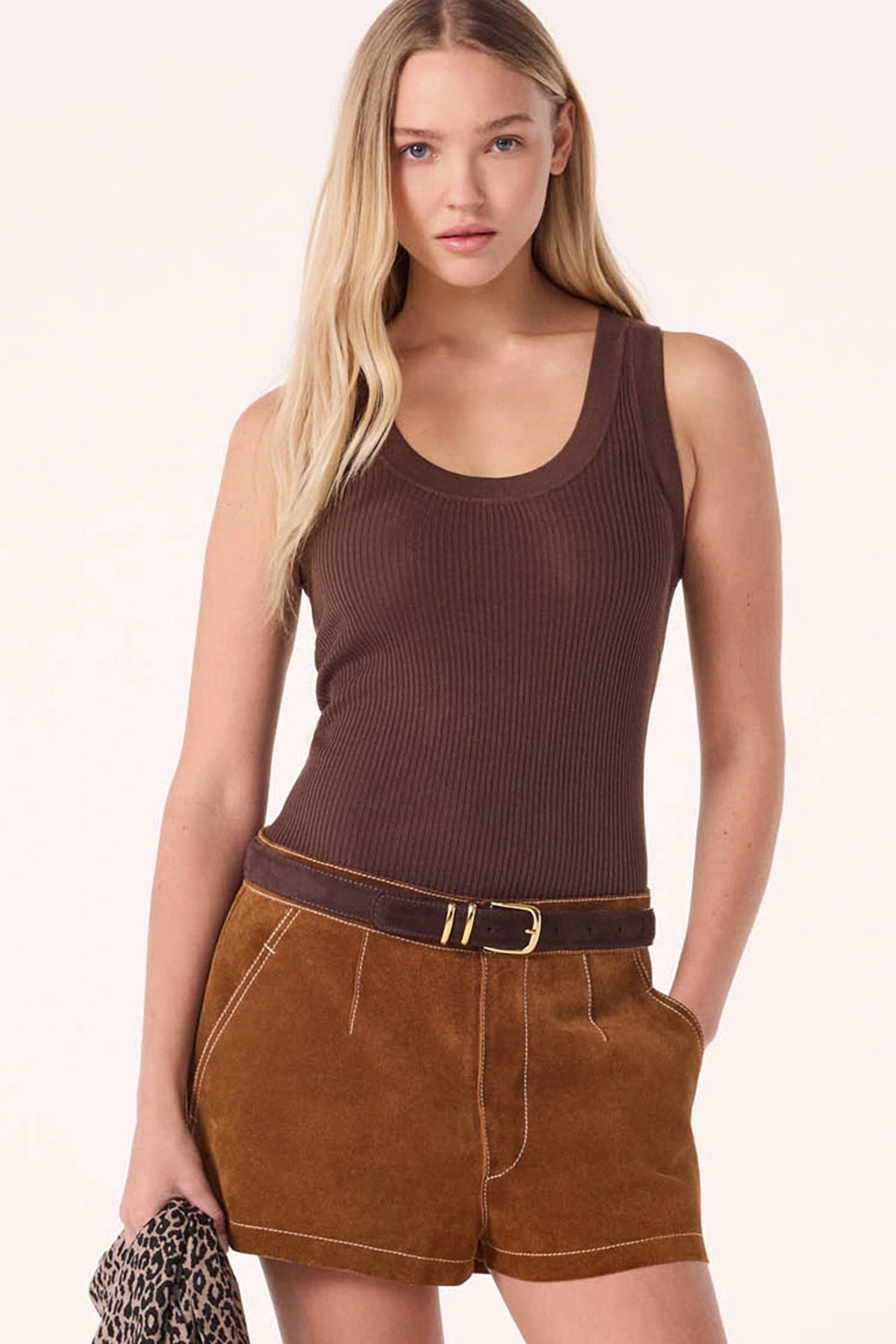 Nael Top Chataigne Dark