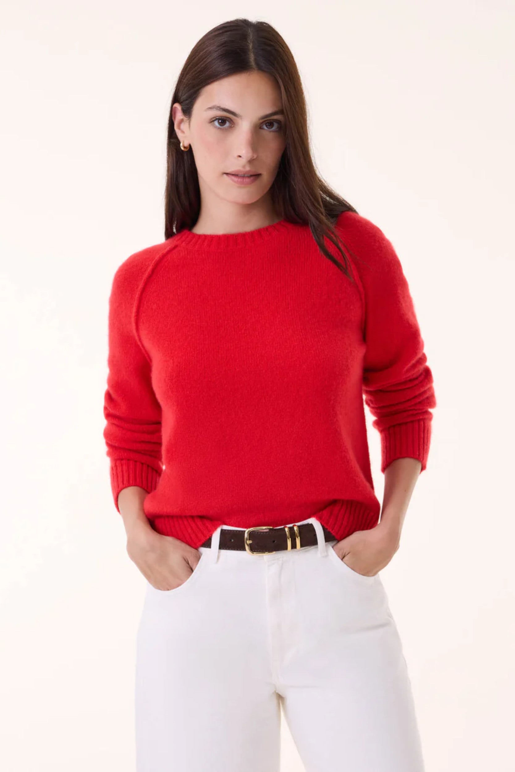 Nimbus Sweater Cherry Red