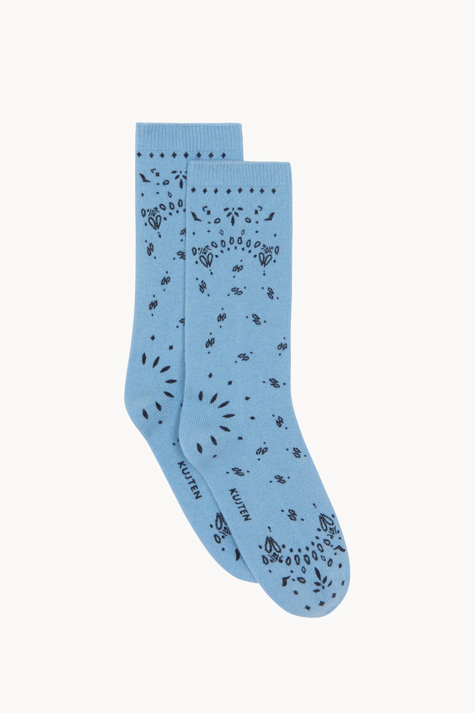 Sig Bandana Socks Blue Ice