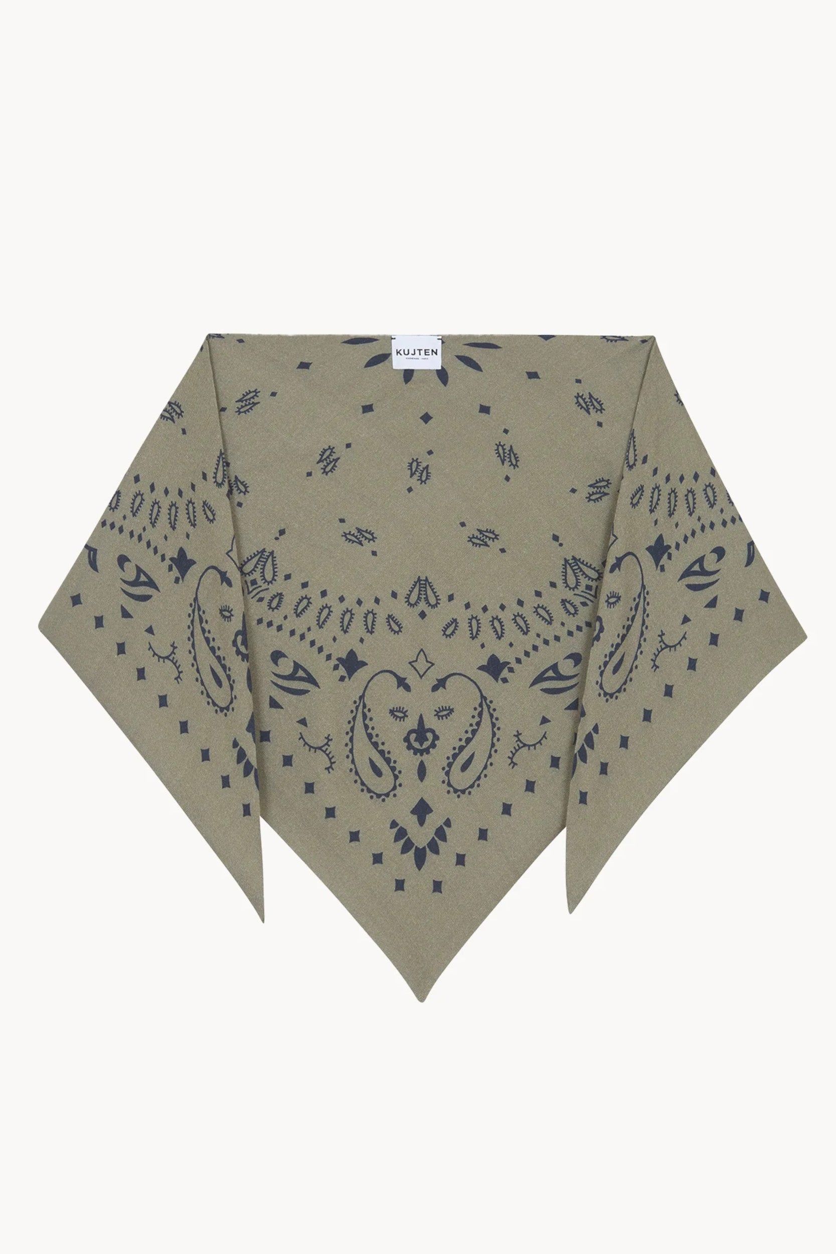 Tifa Scarf Kaki Mottled