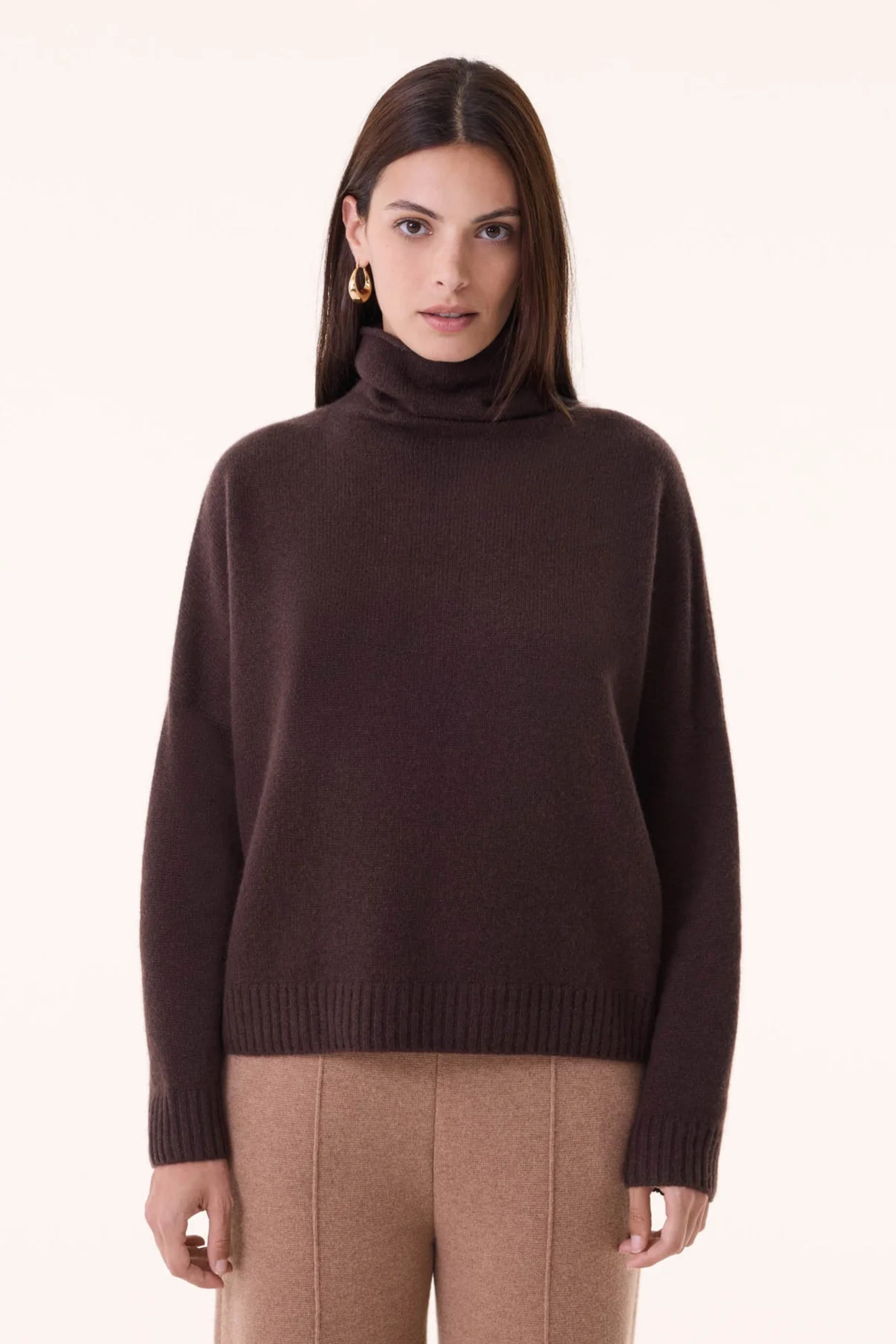 Tila Sweater Dark Chesnut
