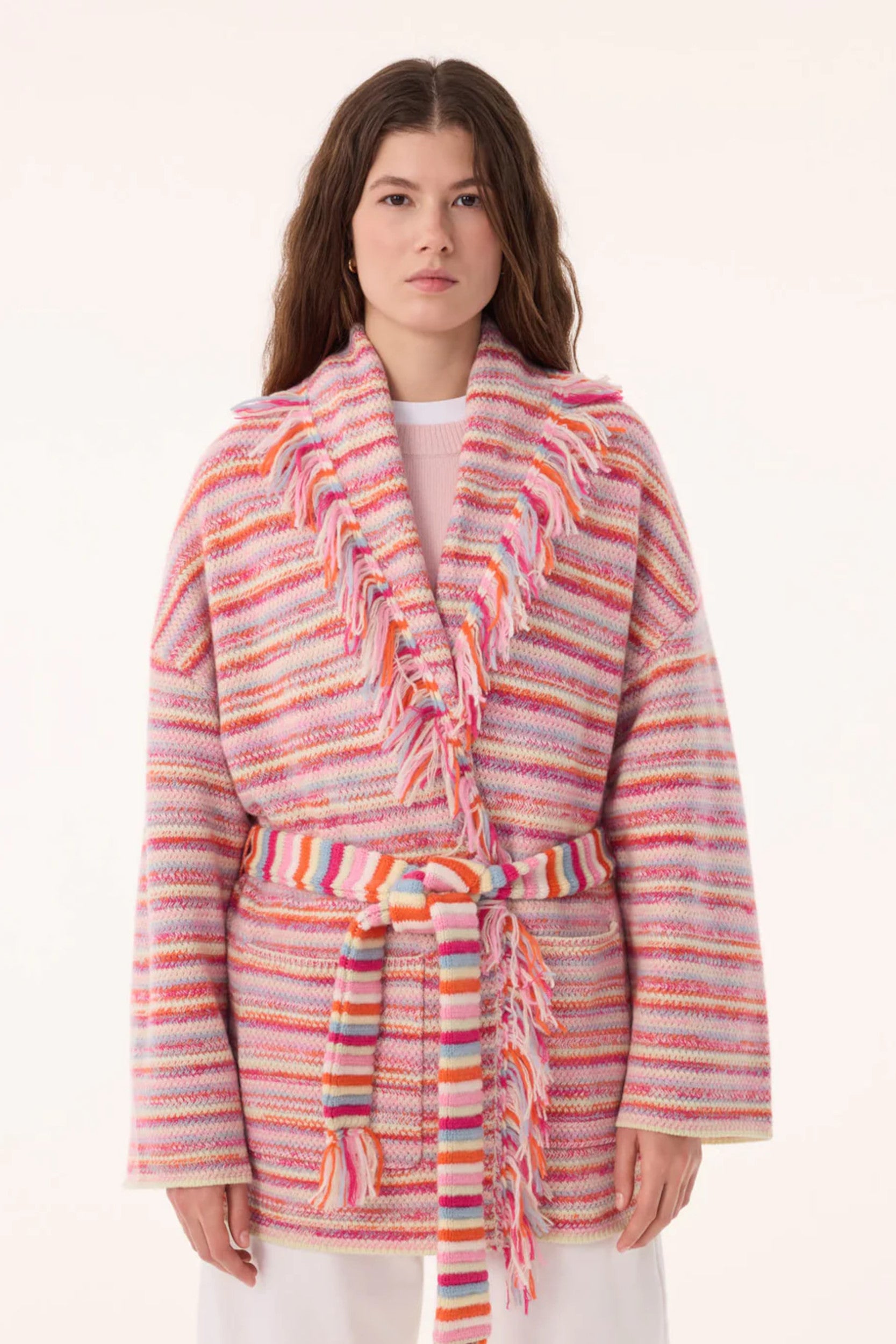 Zaina Mix Jacket Sunset