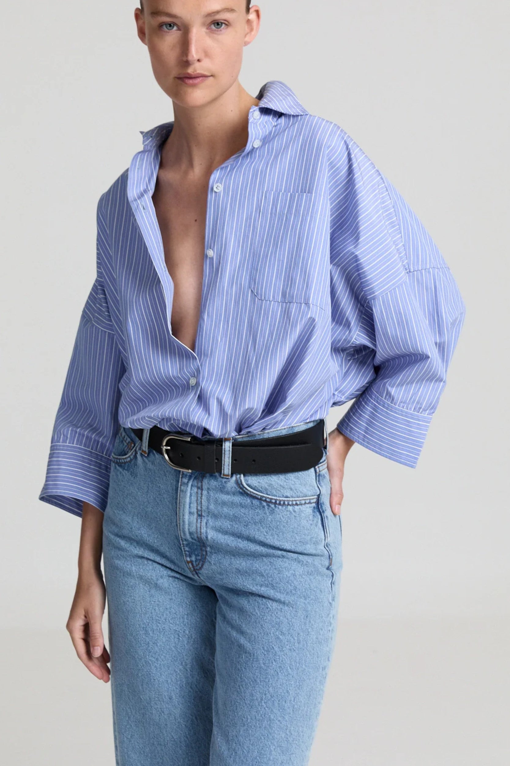 Jackie Shirt Light Blue