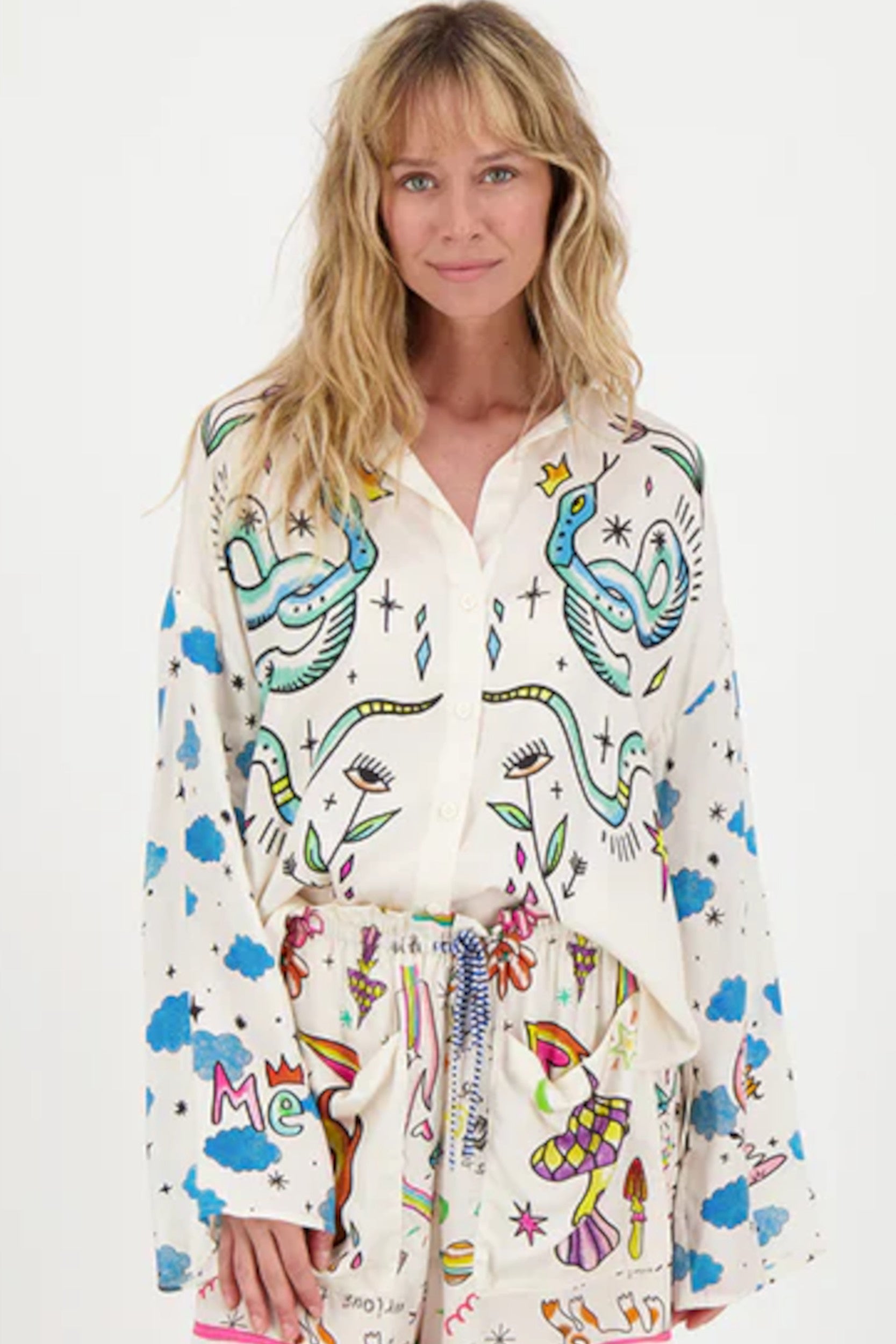 Alina Crew Neck Shirt Enlightment