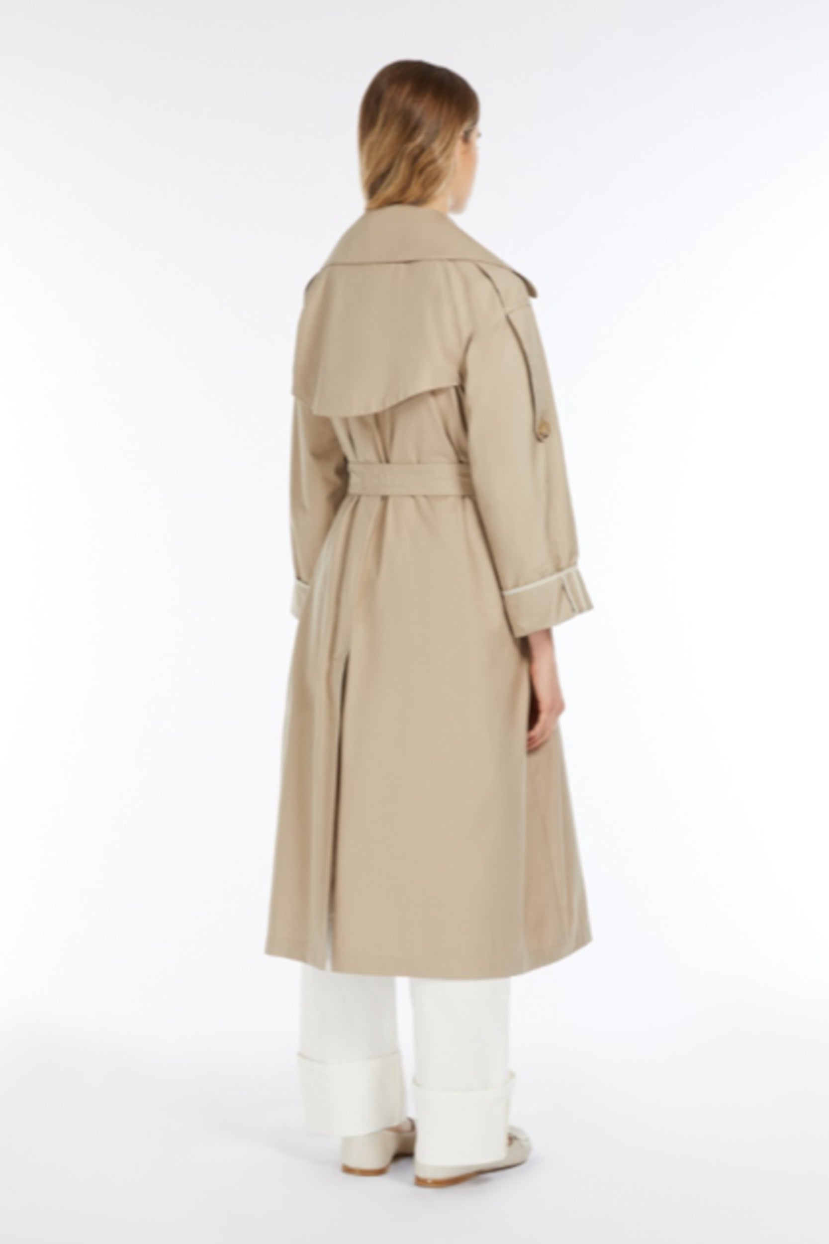 U Trench Coat Sand