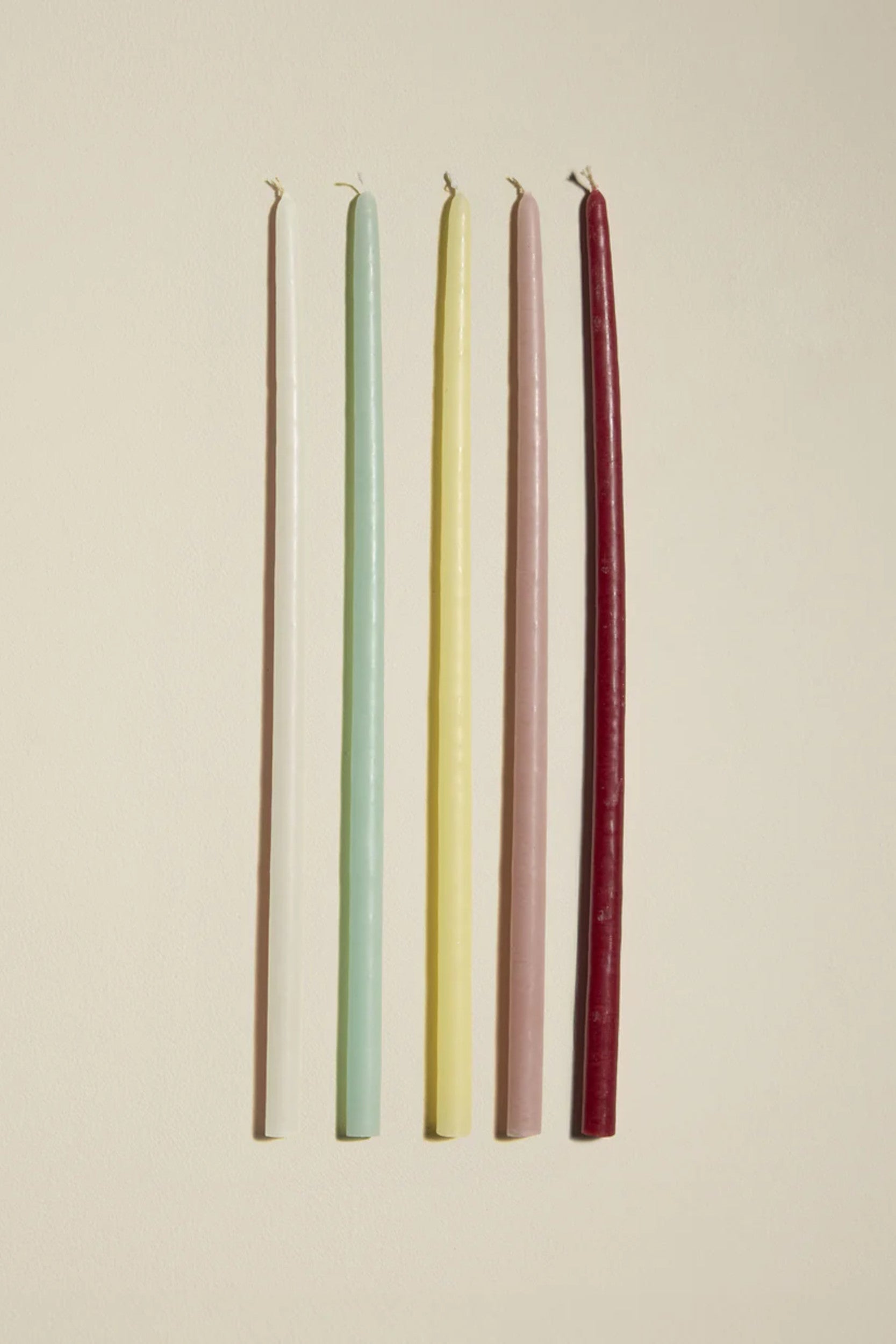 Fine Candles X10 Candles Pastel