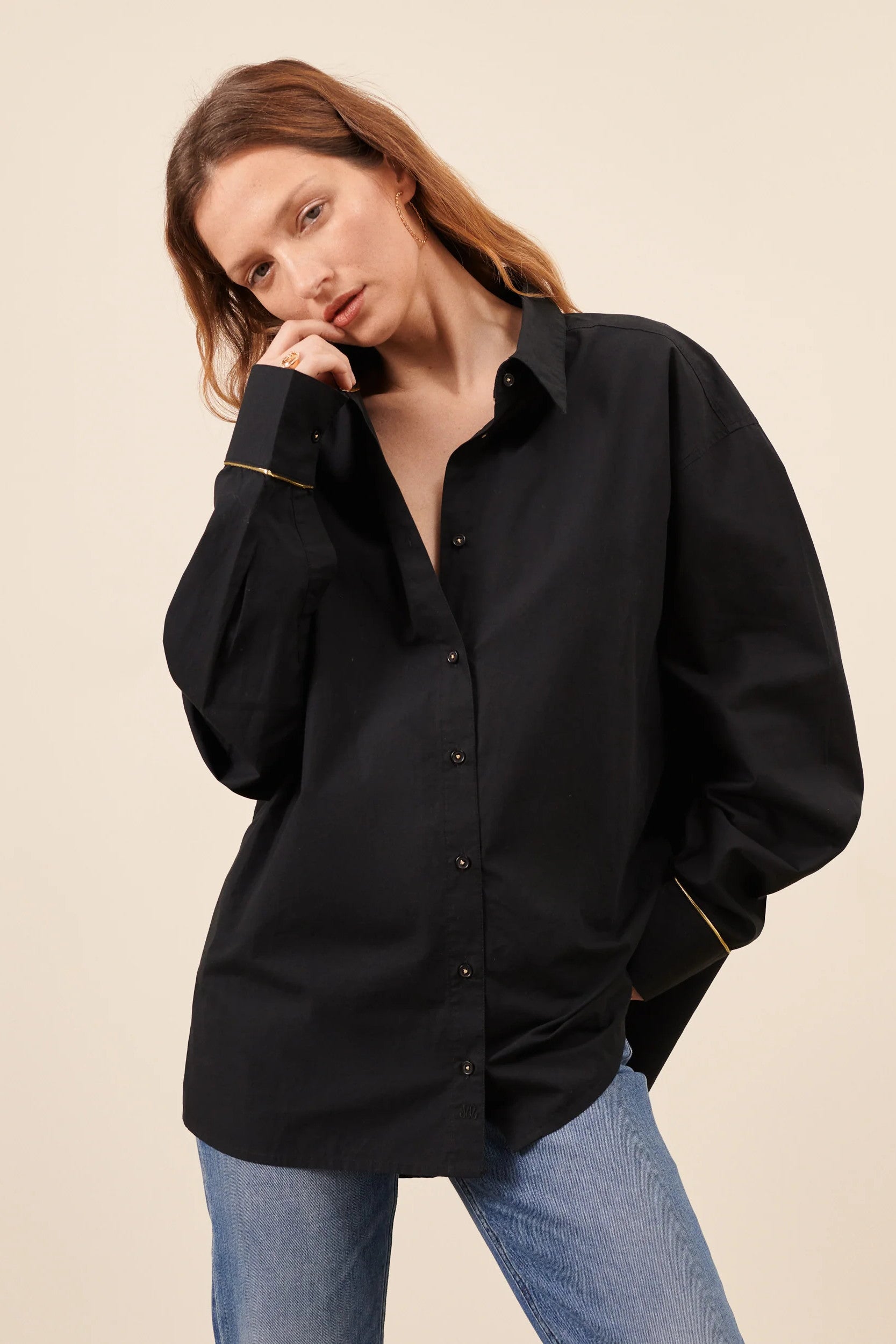 Haussmann Shirt Black