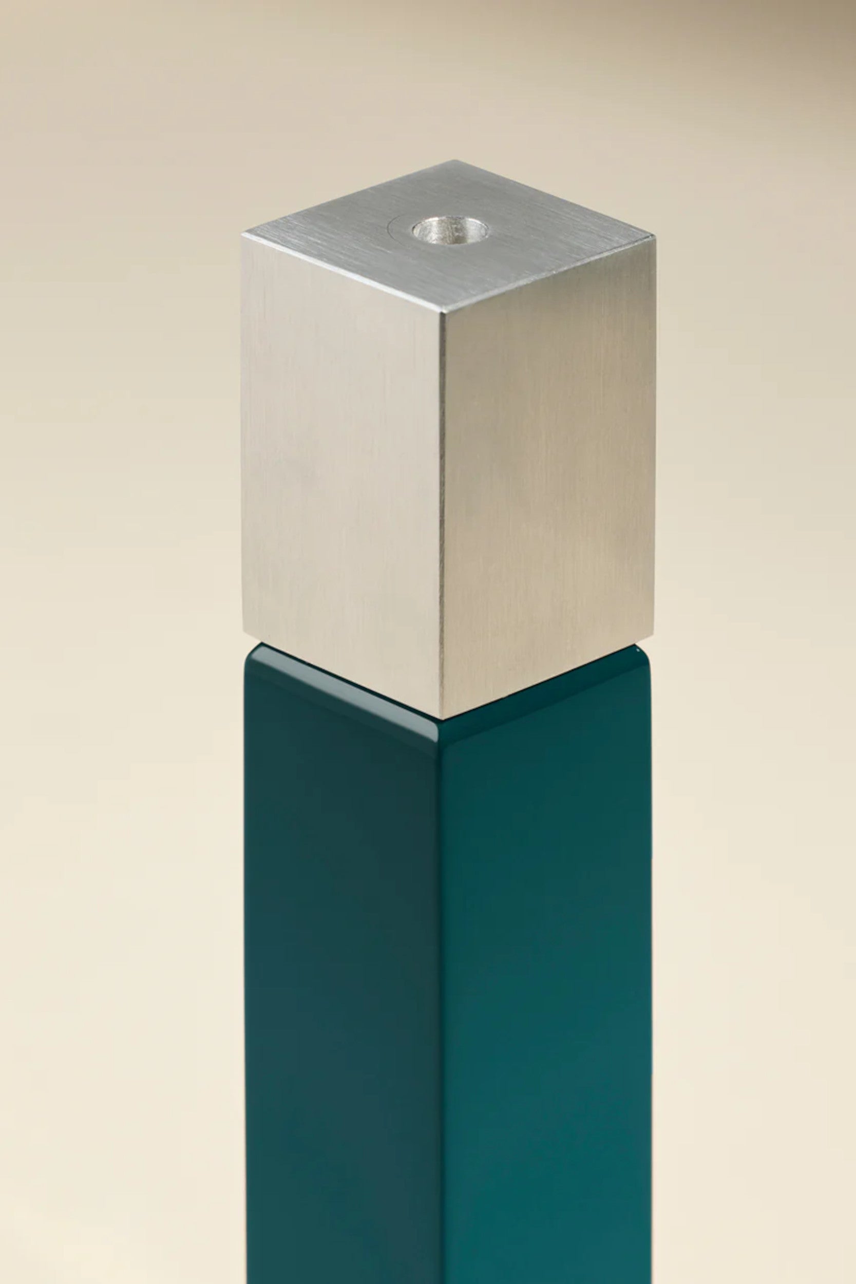 Oscar Candlestick H23 Bleu Sarah