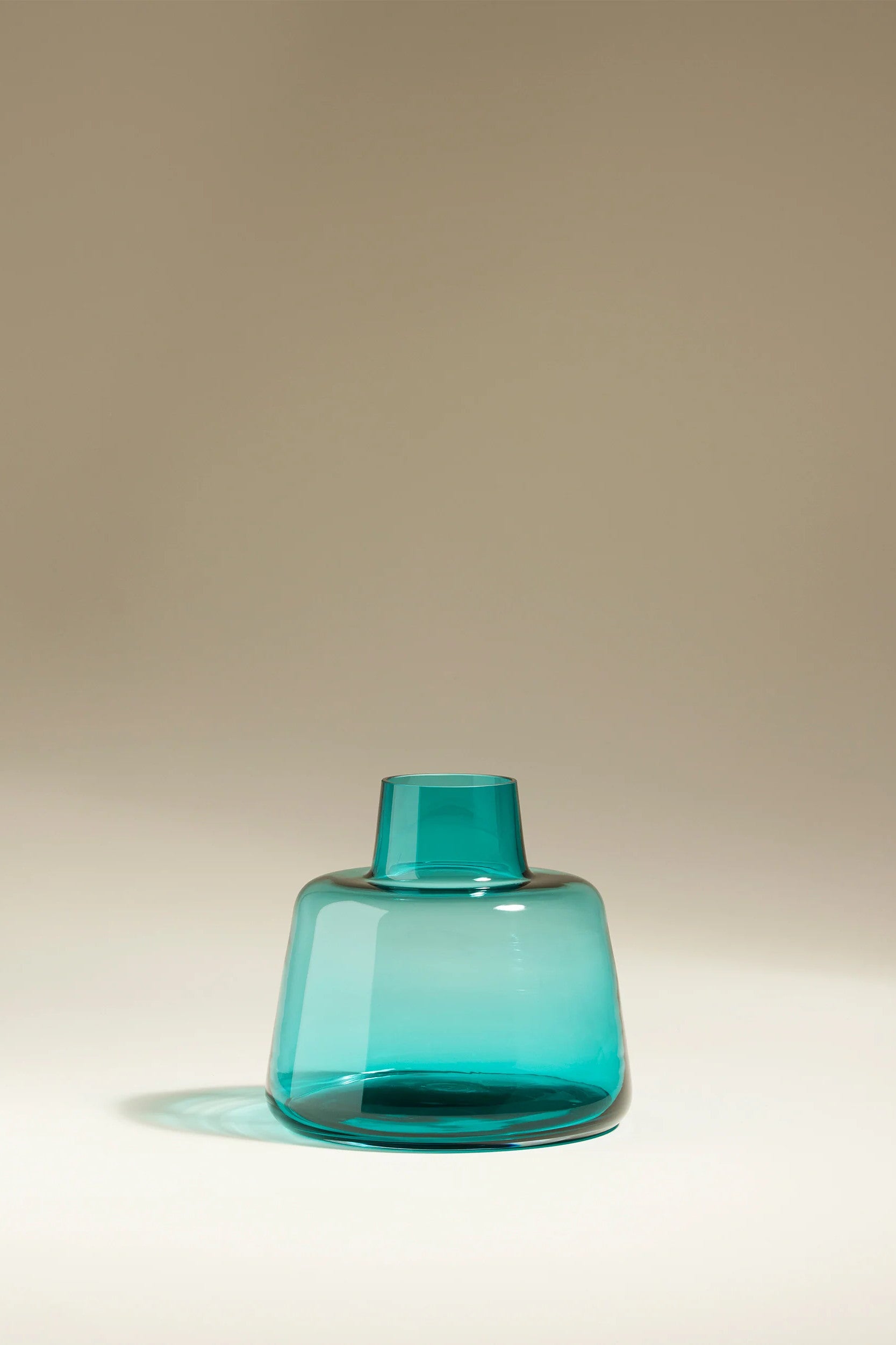 Pure Glass Vase Aqua