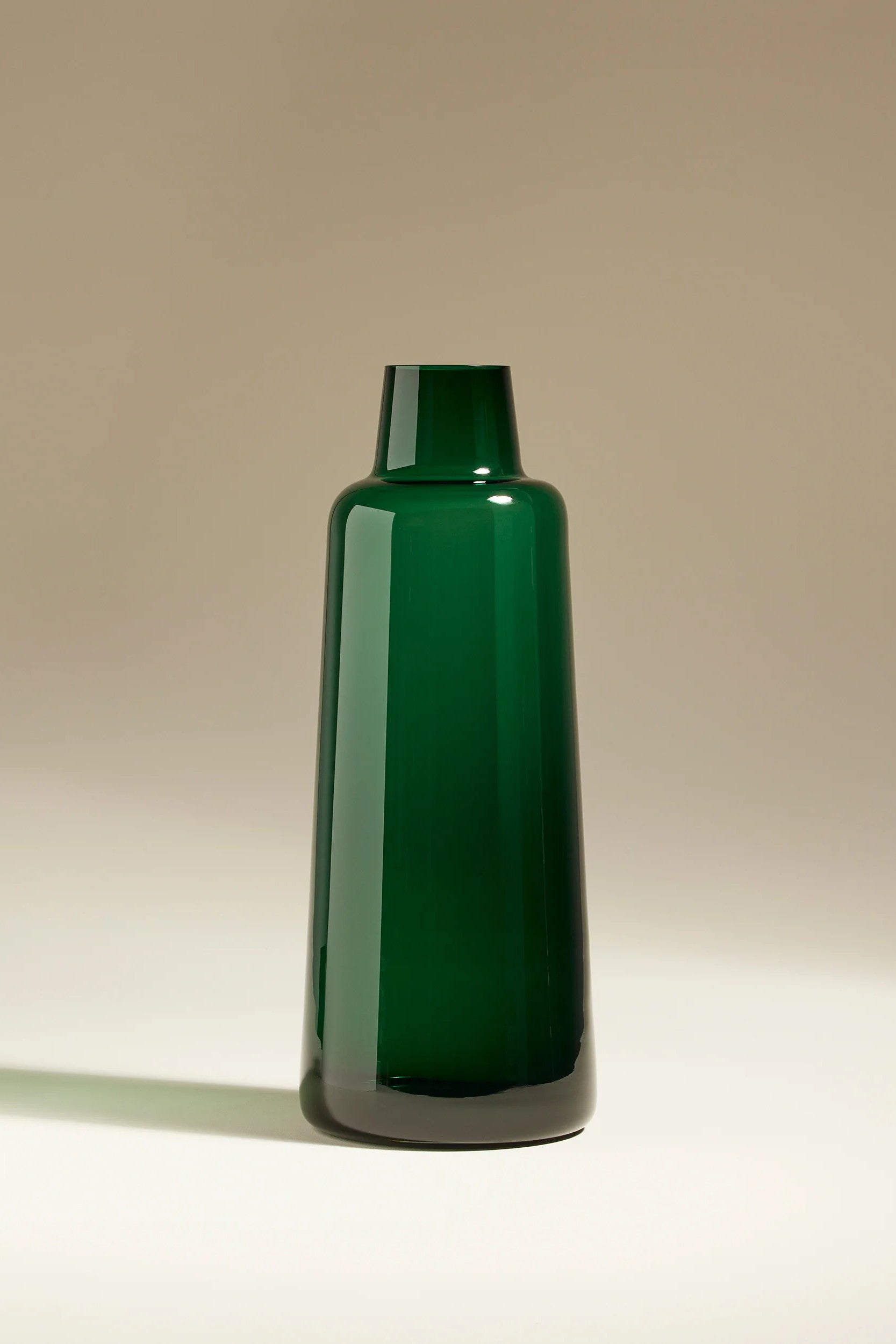 Pure Glass Vase Green