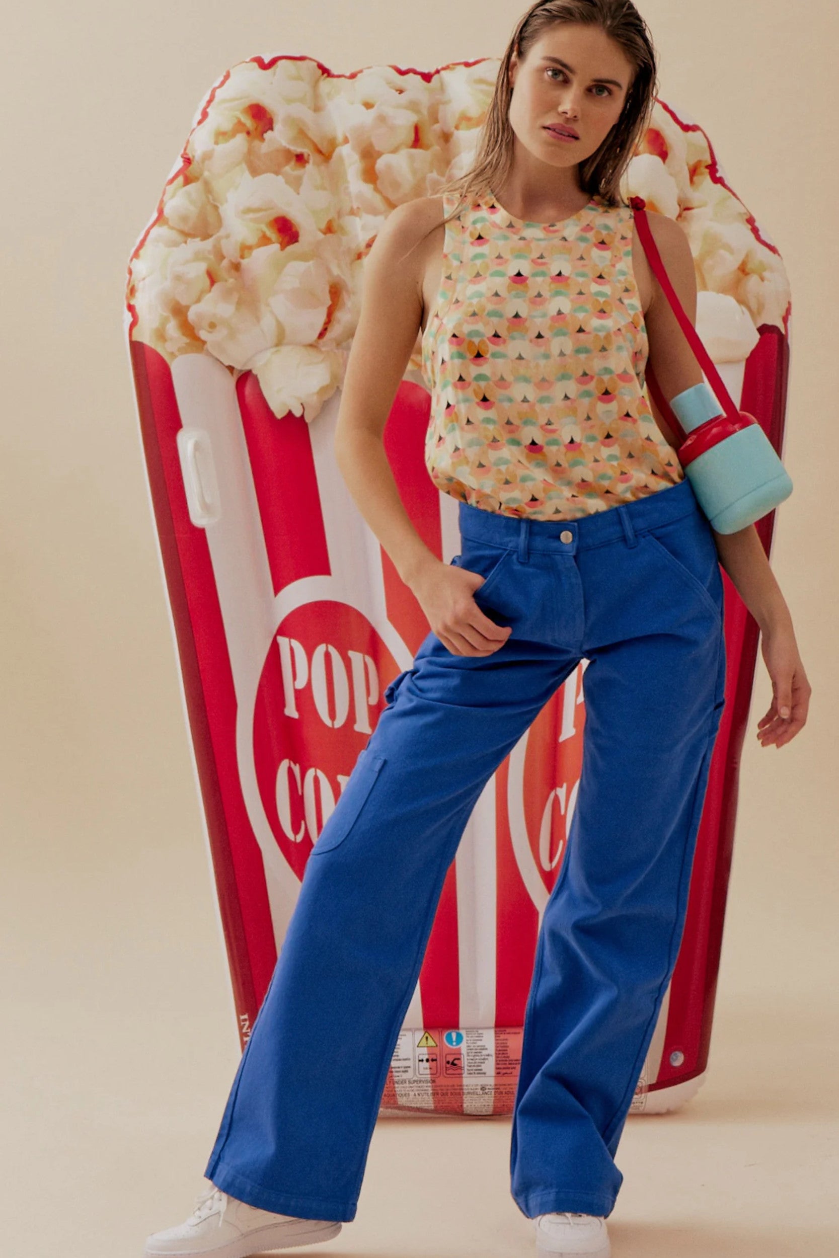 Allysia Many Pants Blue