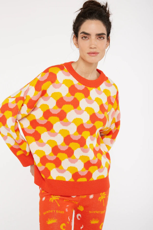 Annie Isla Sweater Orange