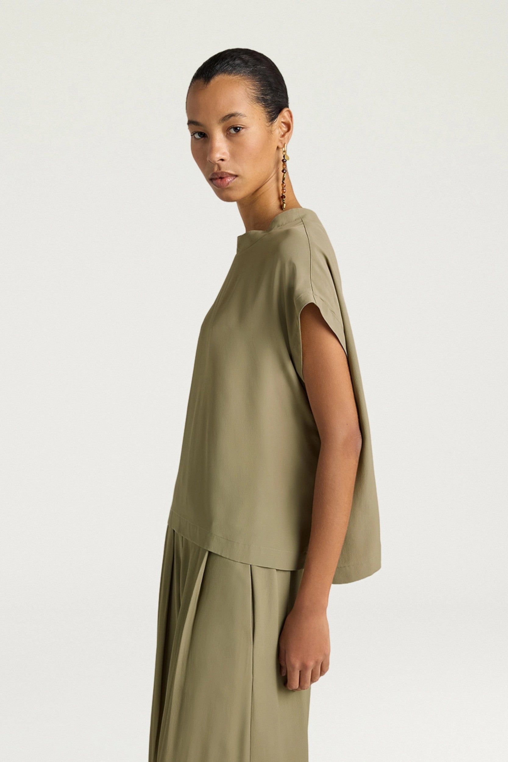 Curacao Top Verde Salvia