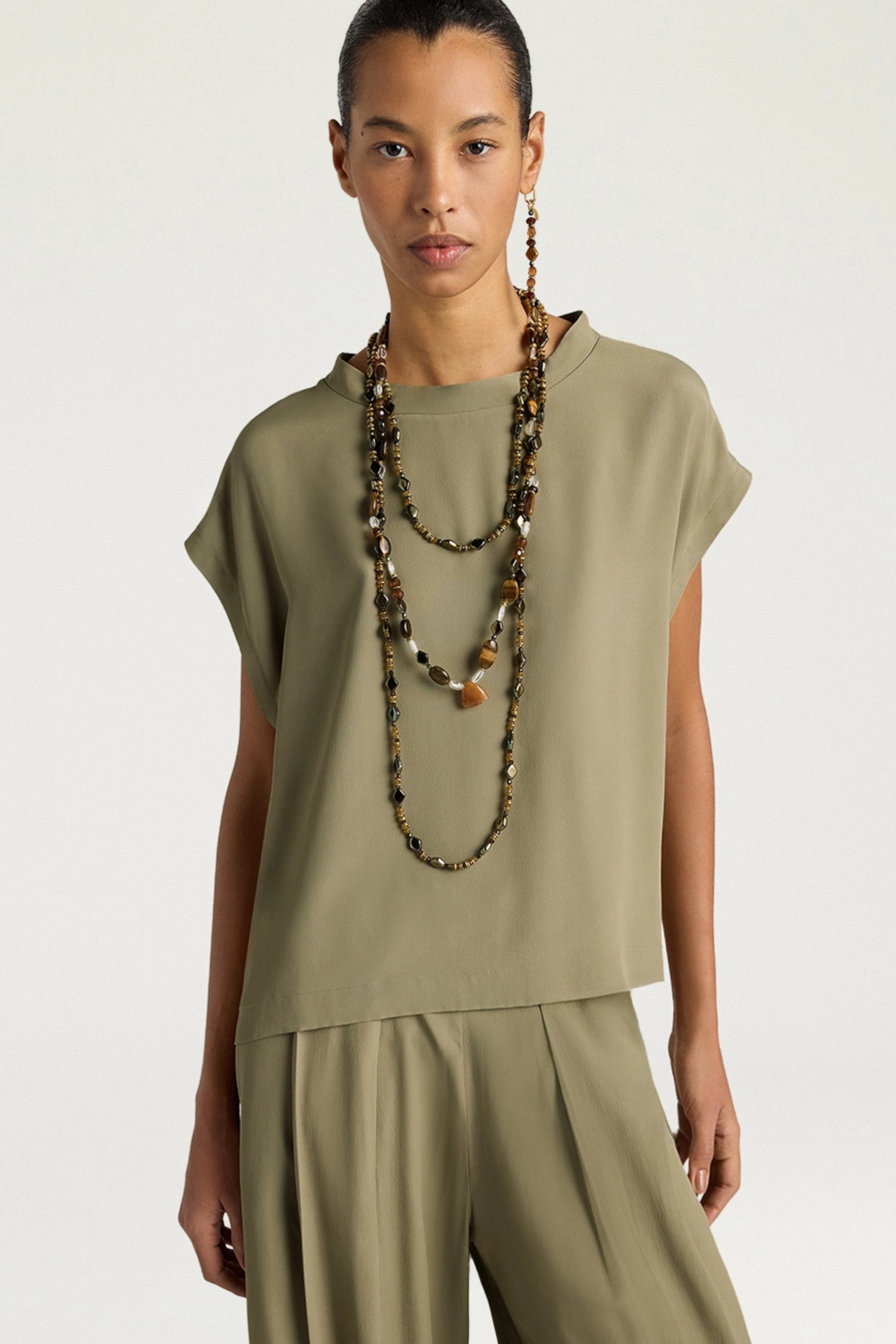 Curacao Top Verde Salvia