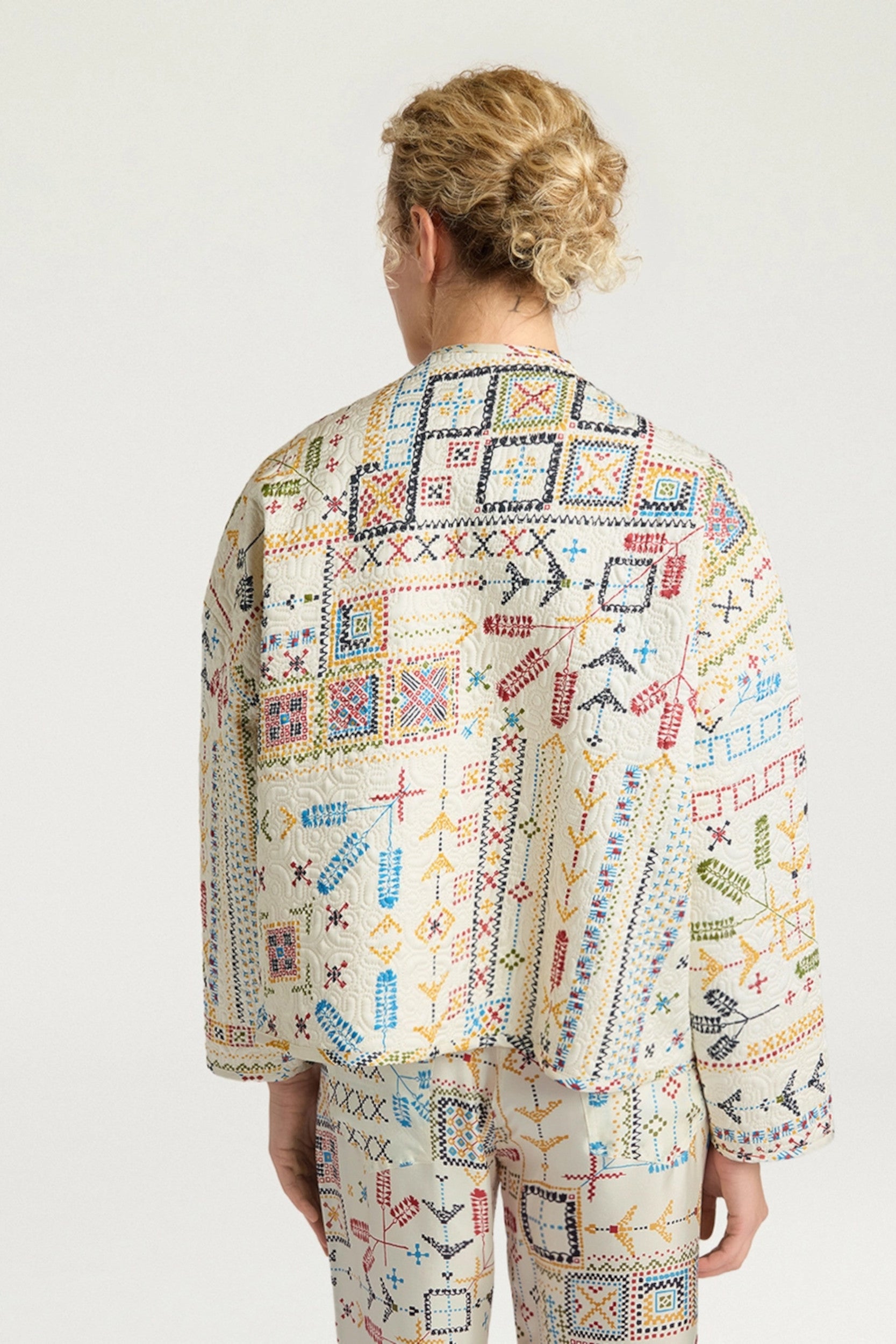 Gelsomino Jacket Panna Multico