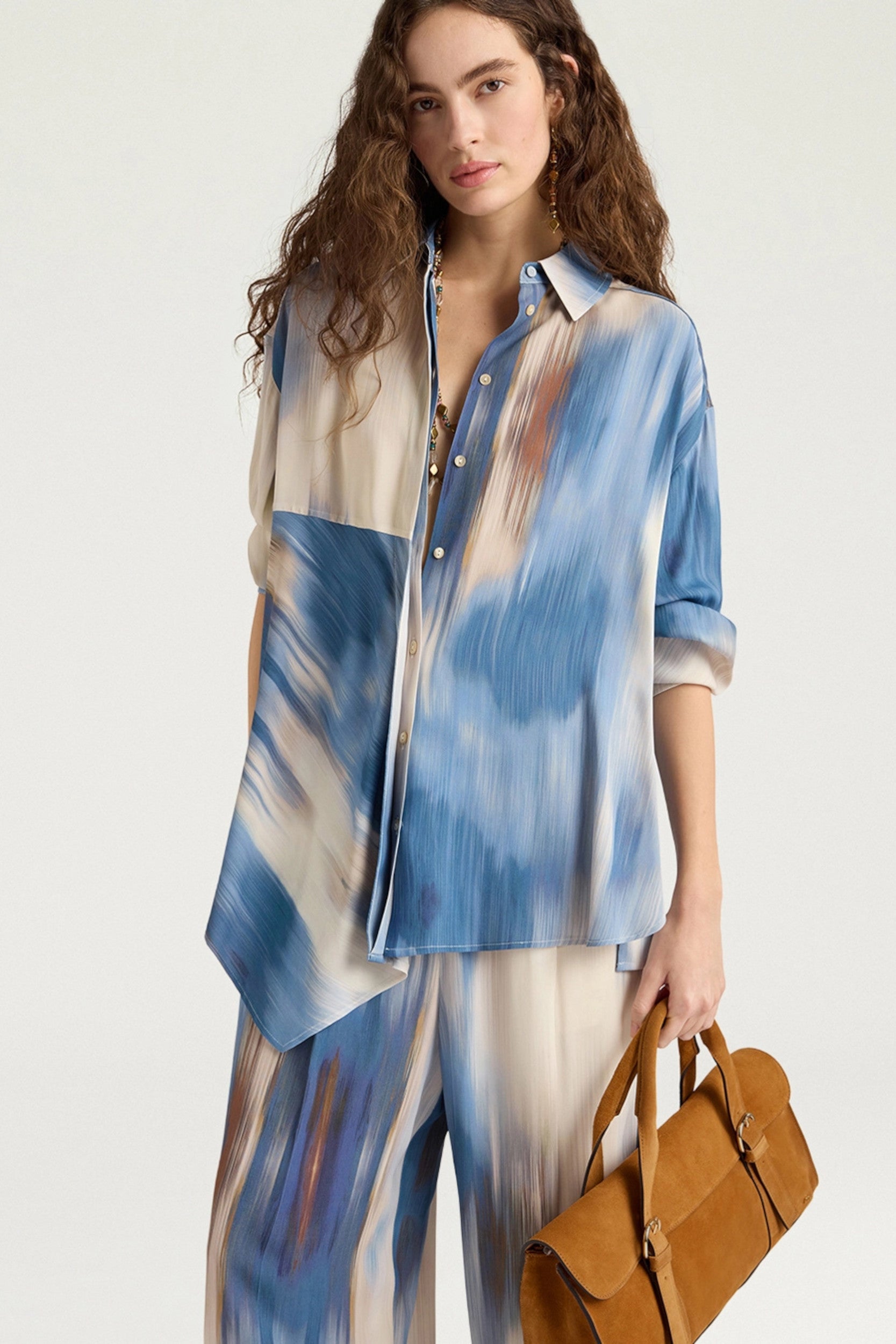 Plata Shirt Ceruelo Multico