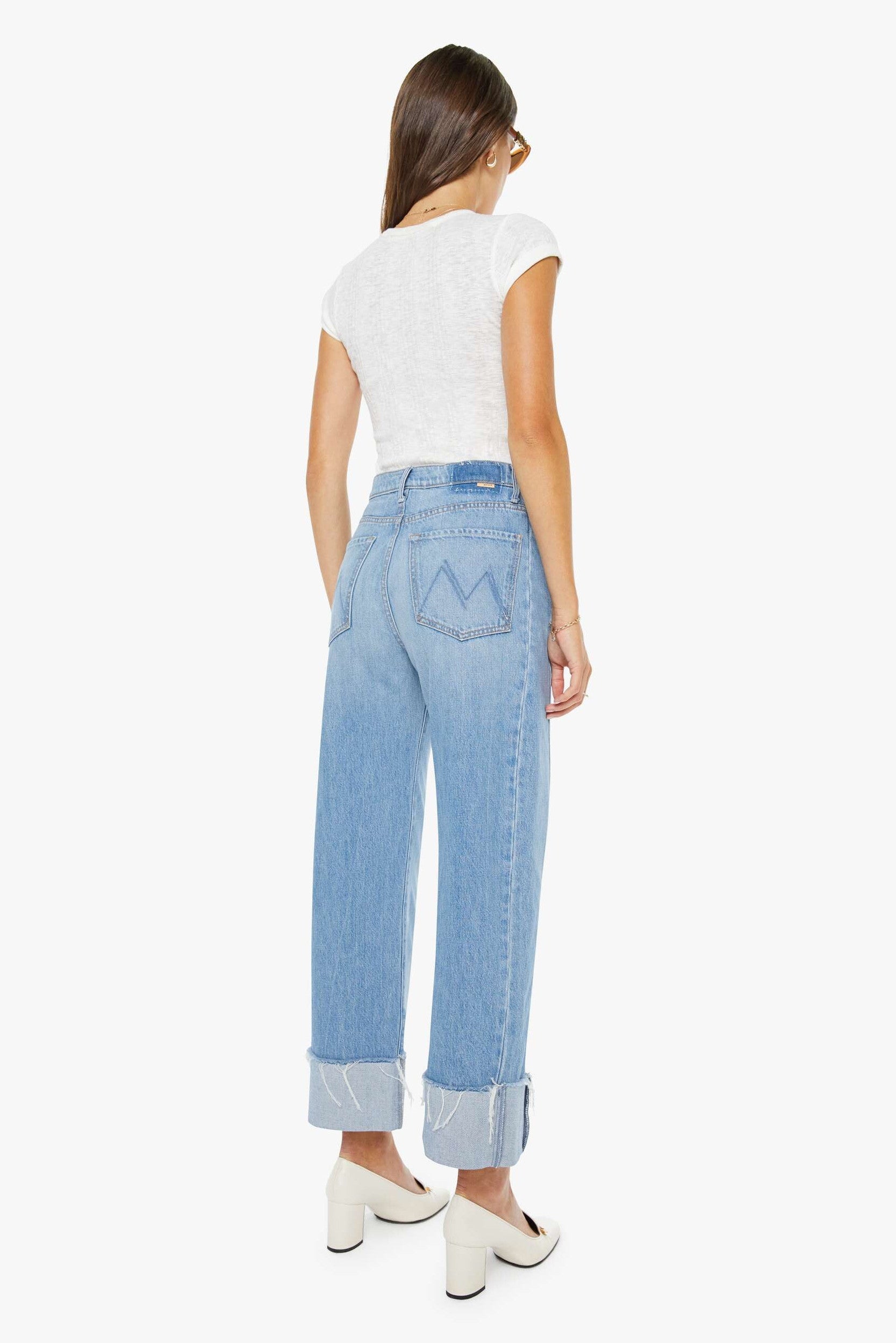 The Half Pipe Ankle Cuff Fray Pants Last Bite
