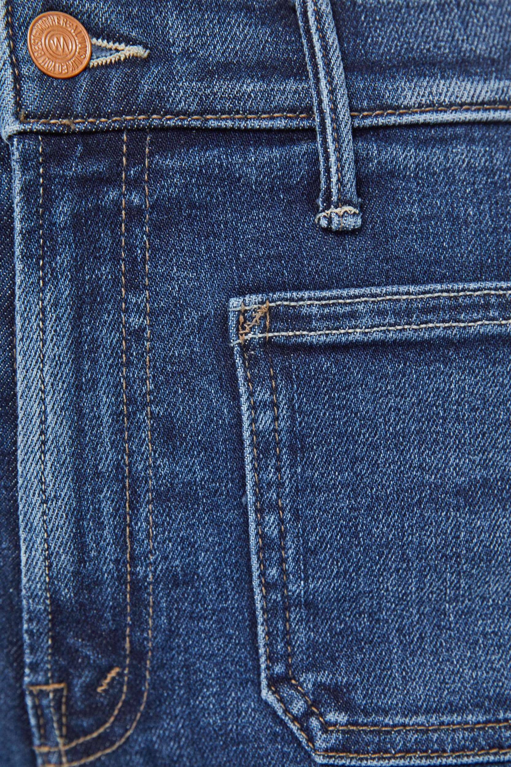 Hustler Roller Patch Skimp Jeans One Last Shot