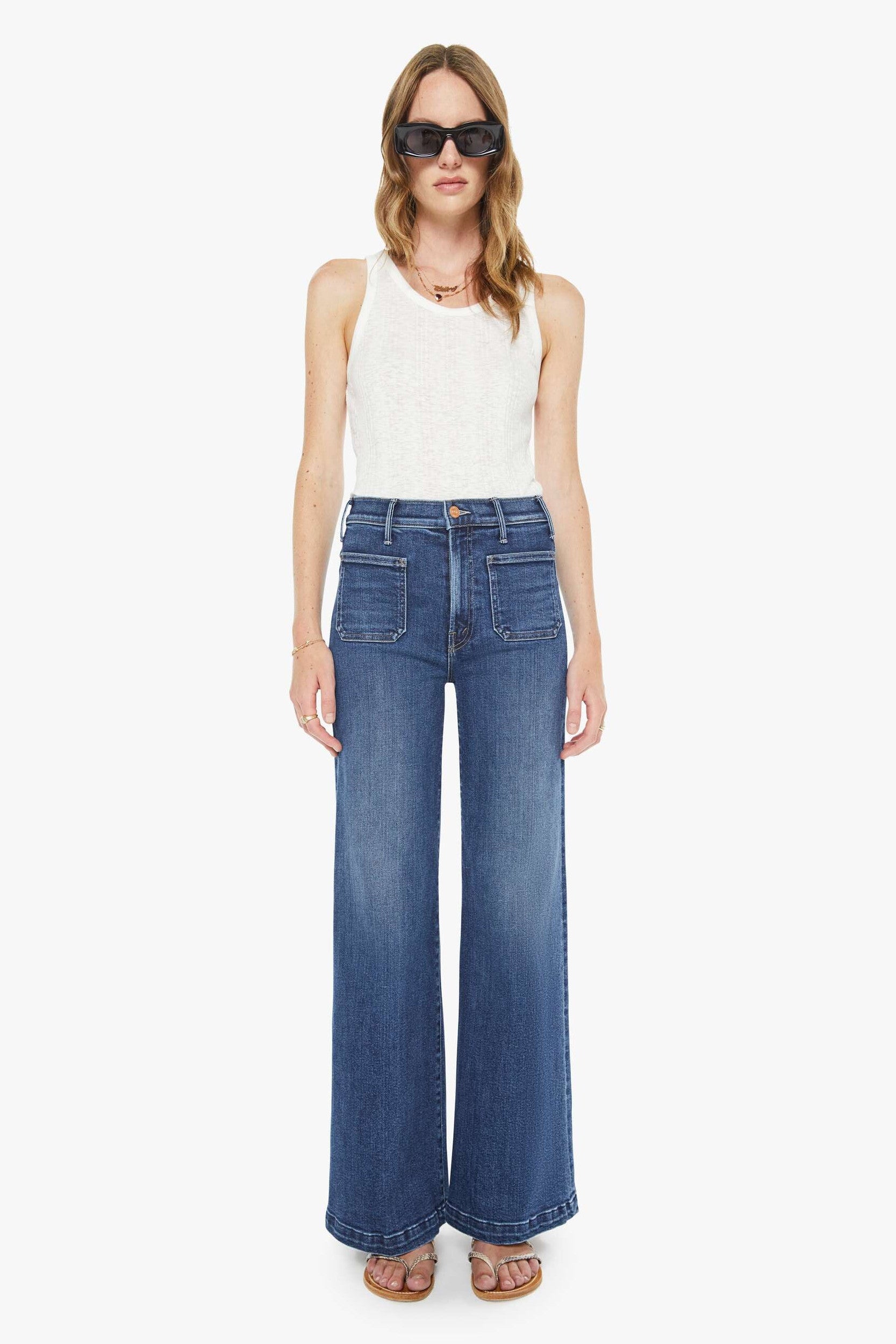 Hustler Roller Patch Skimp Jeans One Last Shot