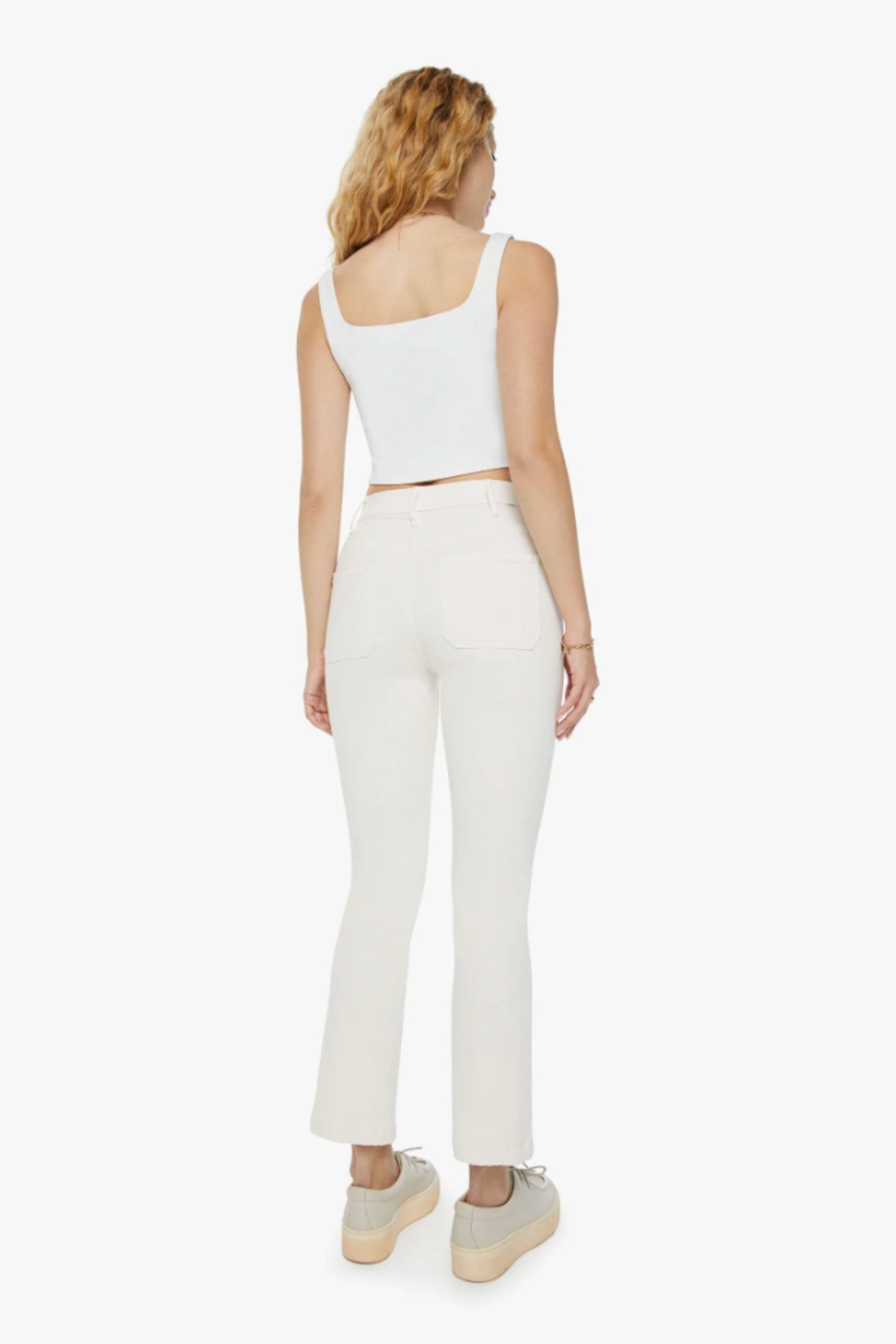 The Hustler Patch Pocket Flood Pantalon CFS Cream Puffs