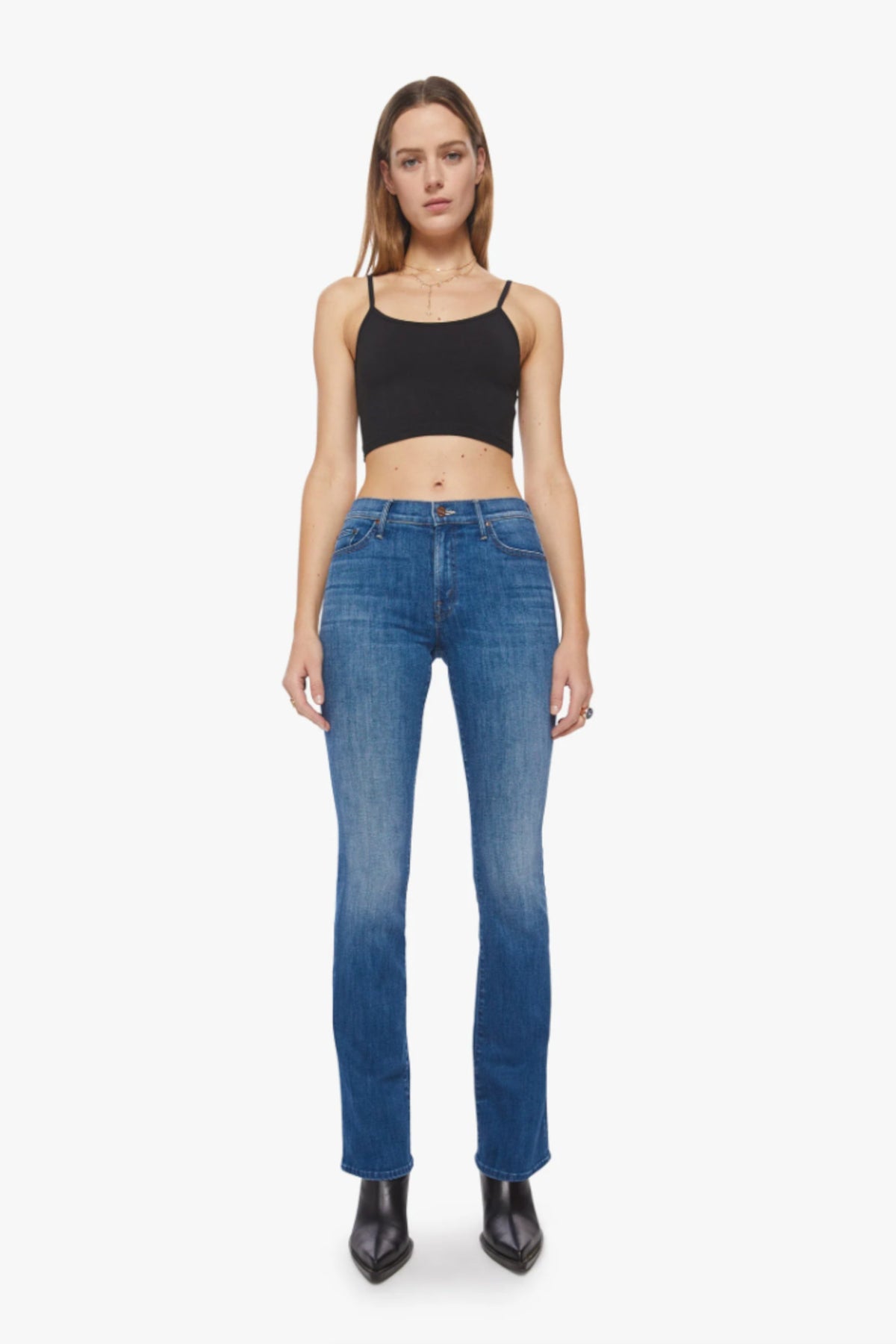 Mother The Insider Heel Pant One Trick Pony - 100% Sisters Concept 