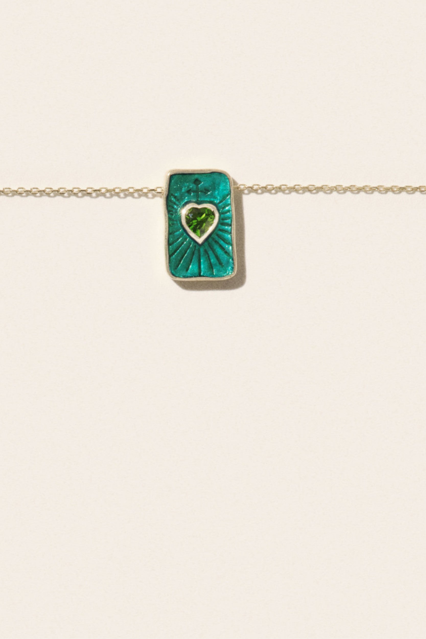 Deva Necklace Diopside
