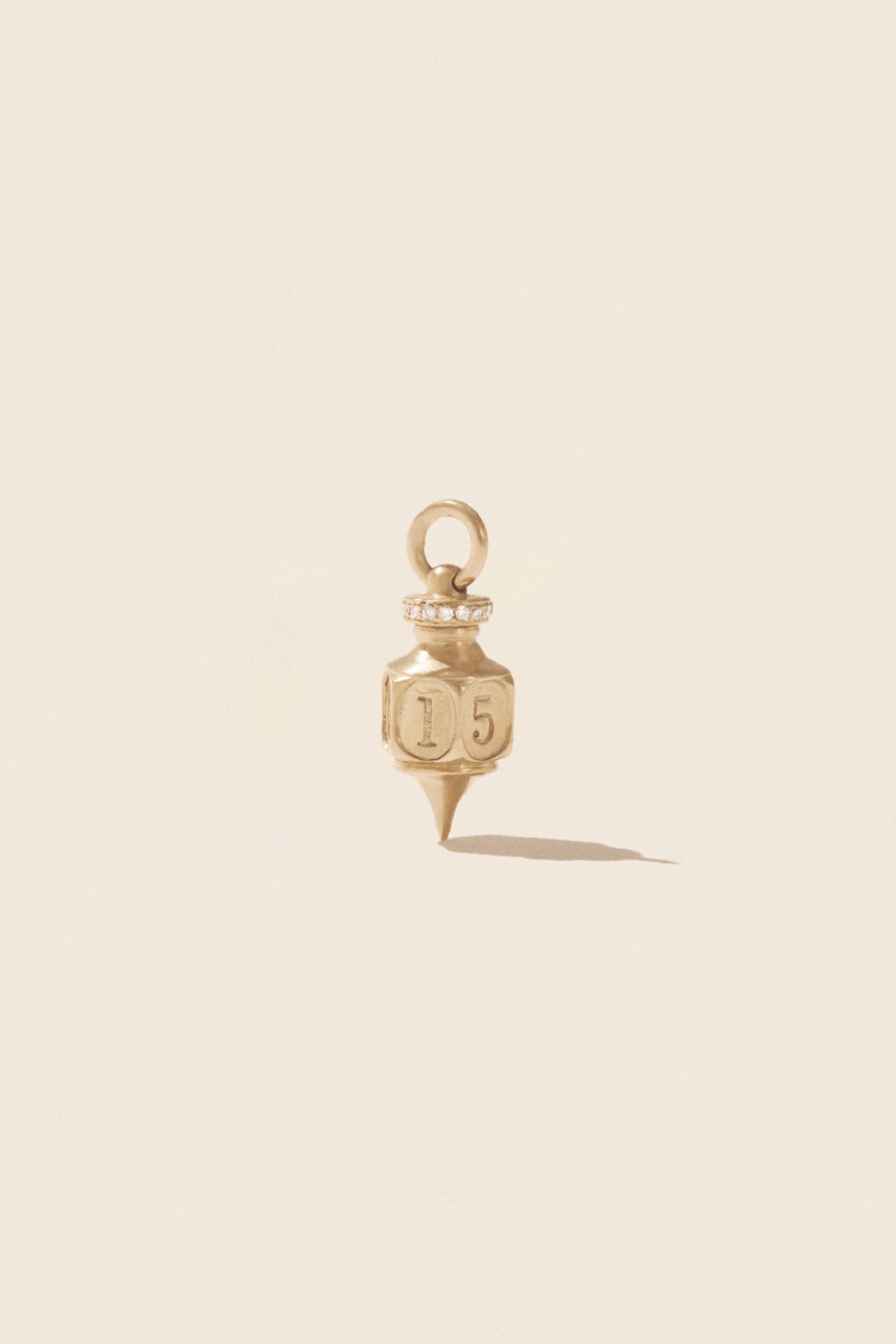 Germain Charm Gold Diamond