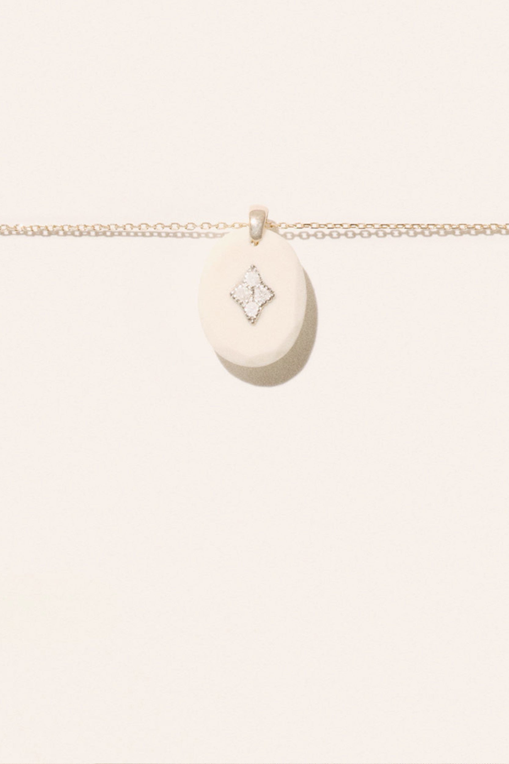 Gina Necklace White