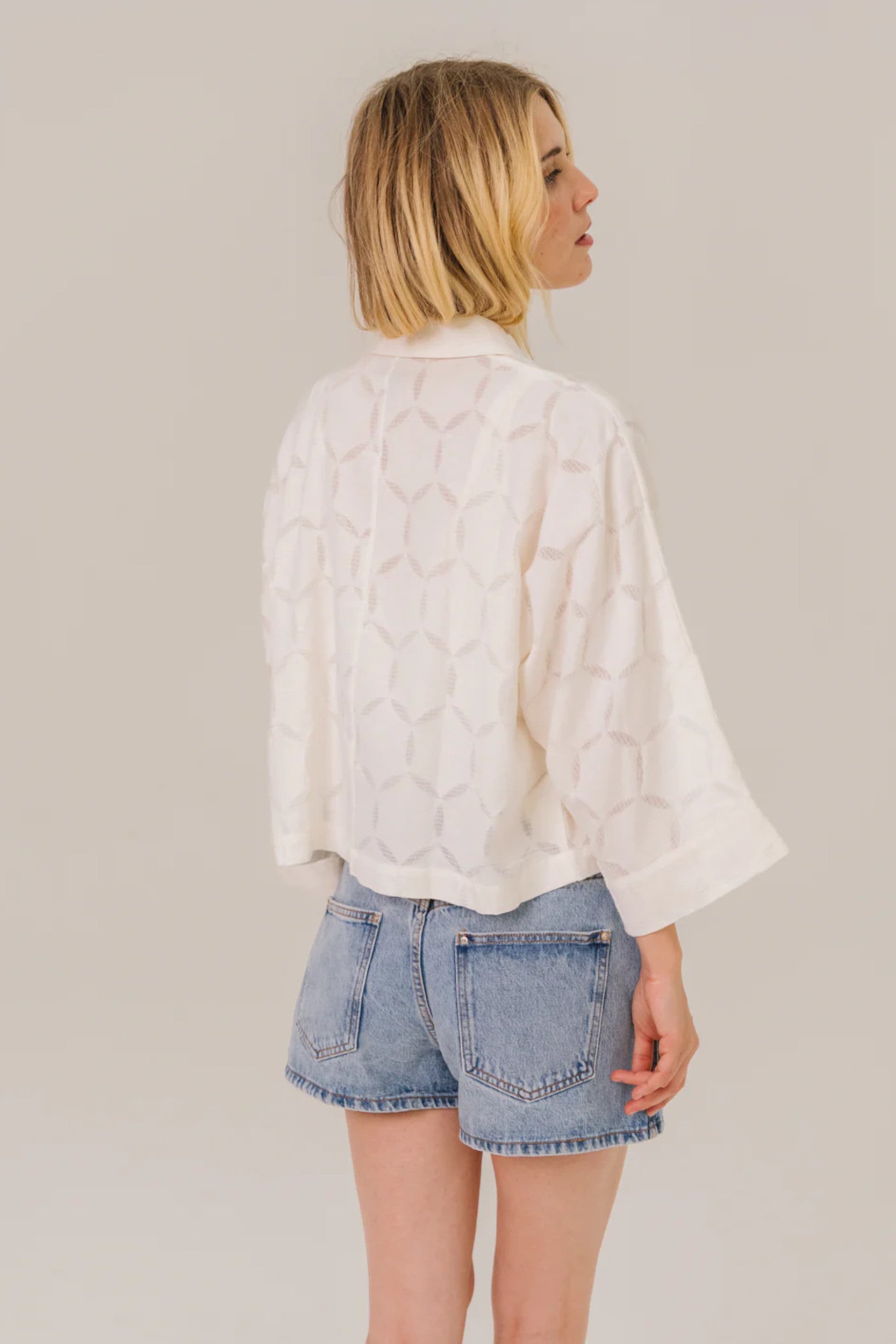 Laelia Cercle Shirt White