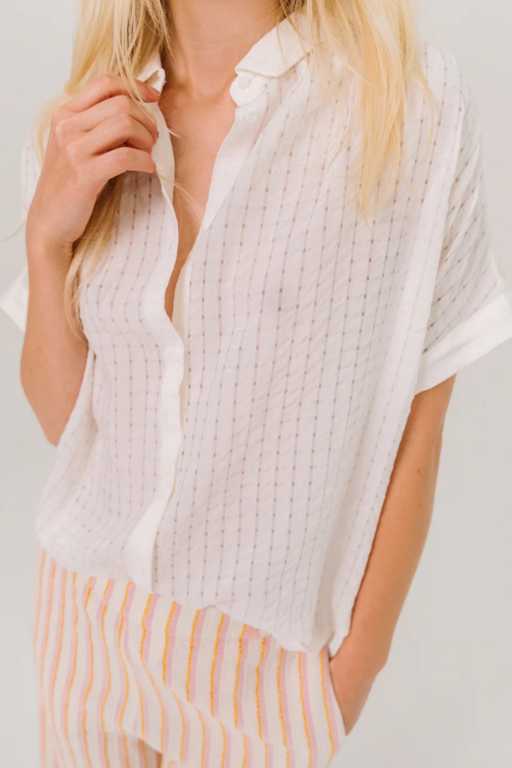 Louisa Pacora Shirt White