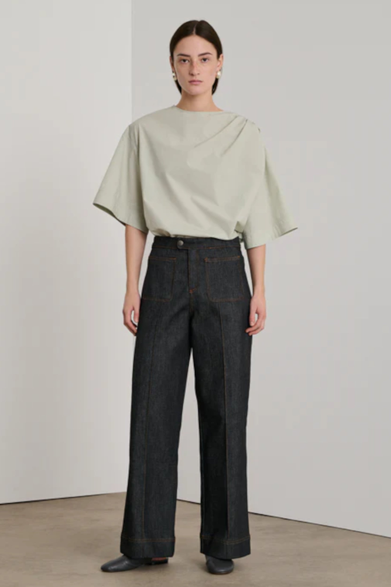 Harry Pants Denim Brut Black